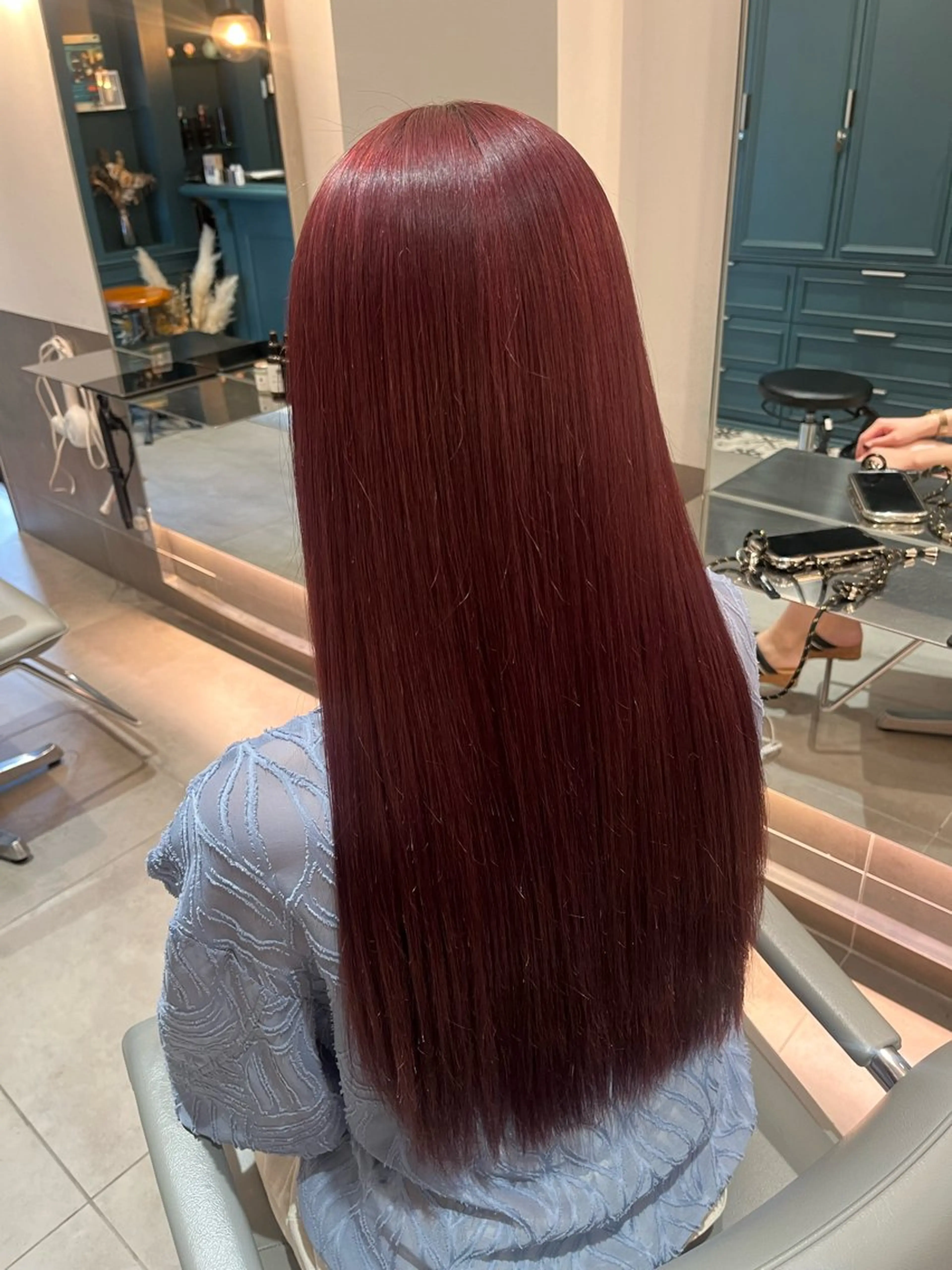 ロング カラー ヘアカラー 🍊暖色カラー🍊 sakuraのヘアスタイル