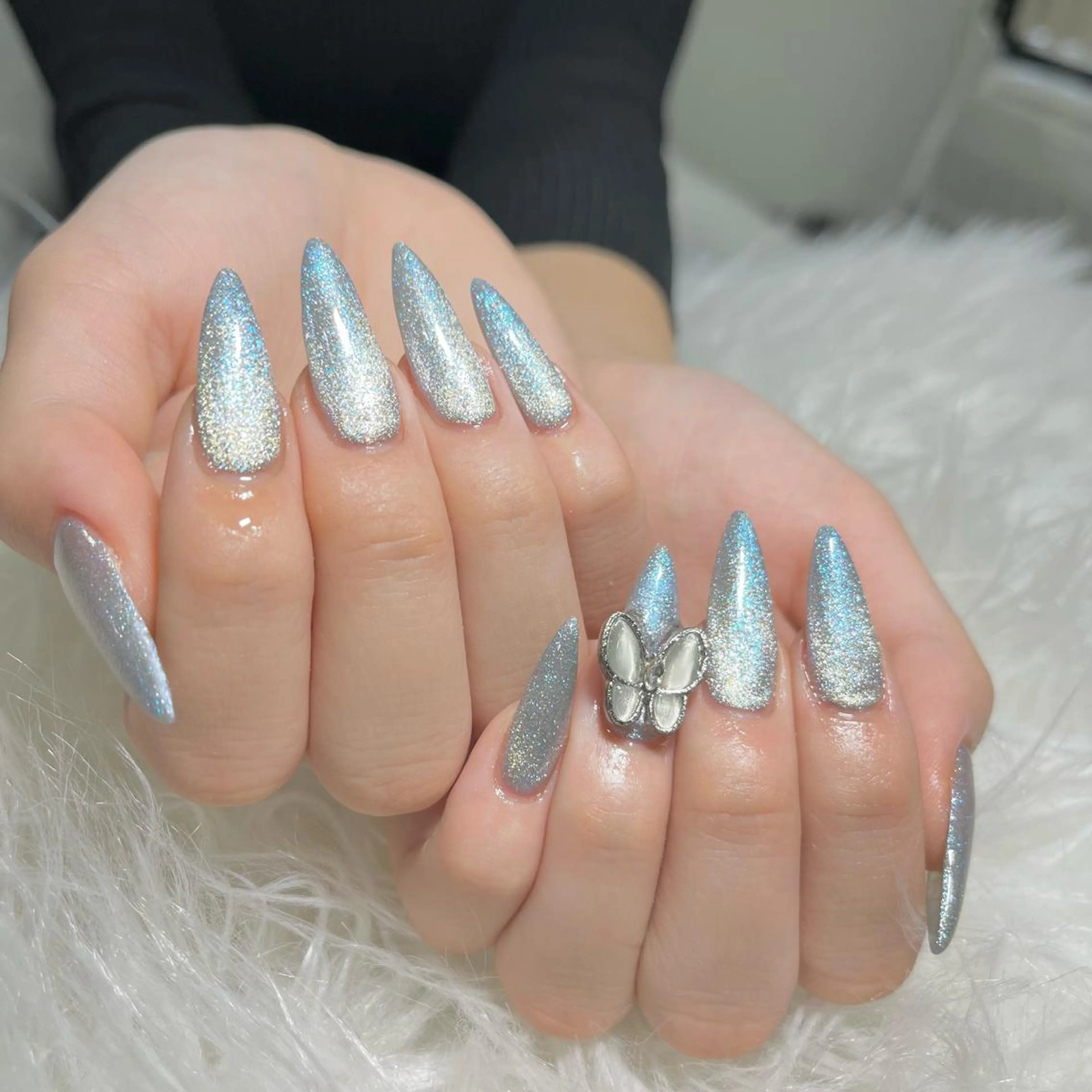 ネイル アートネイル ワンカラーネイル ネイルチップ Miki milimiliのネイルデザイン