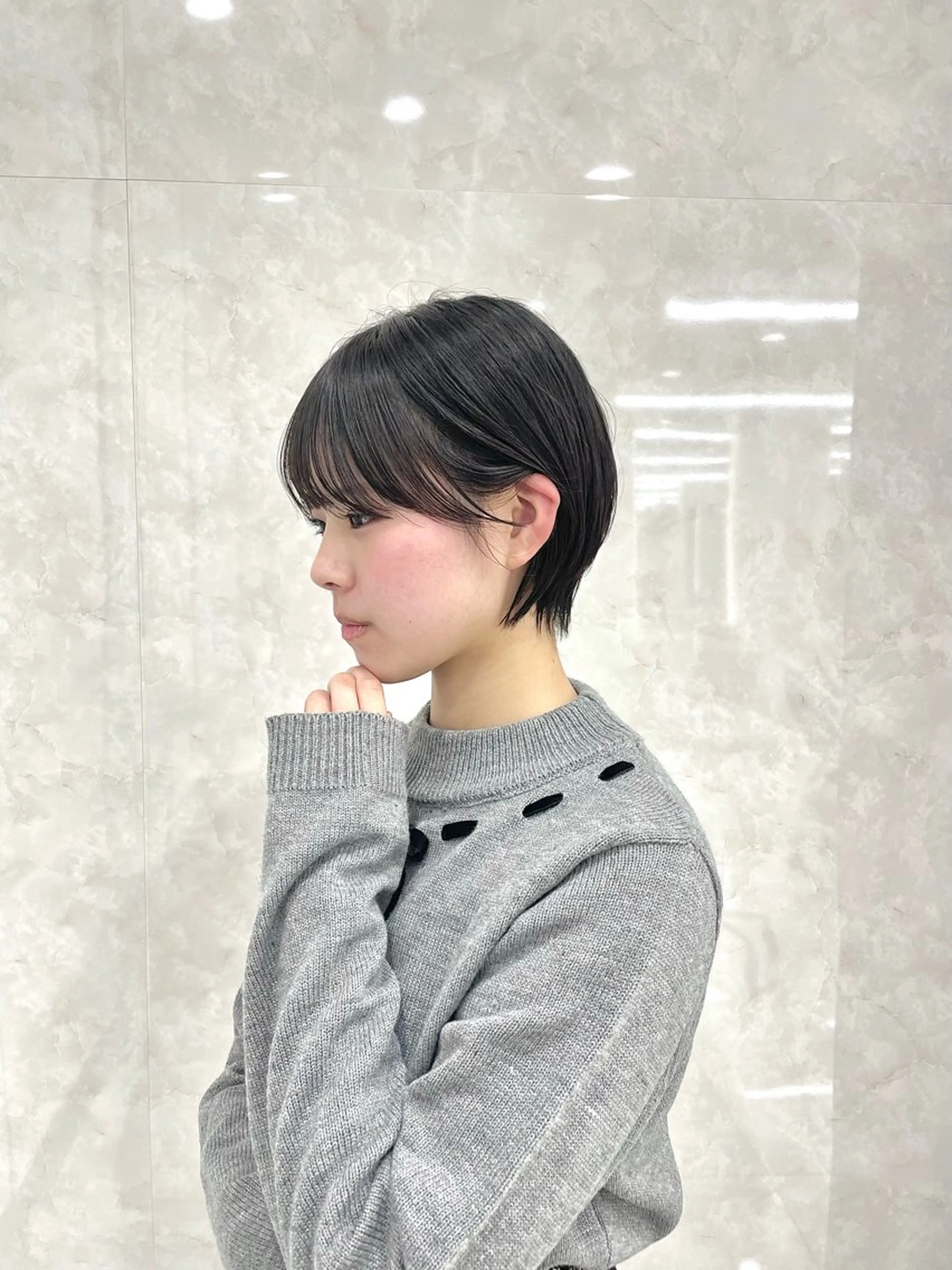 ショート ショート/似合わせ/ 透明感カラー古市唯人のヘアスタイル