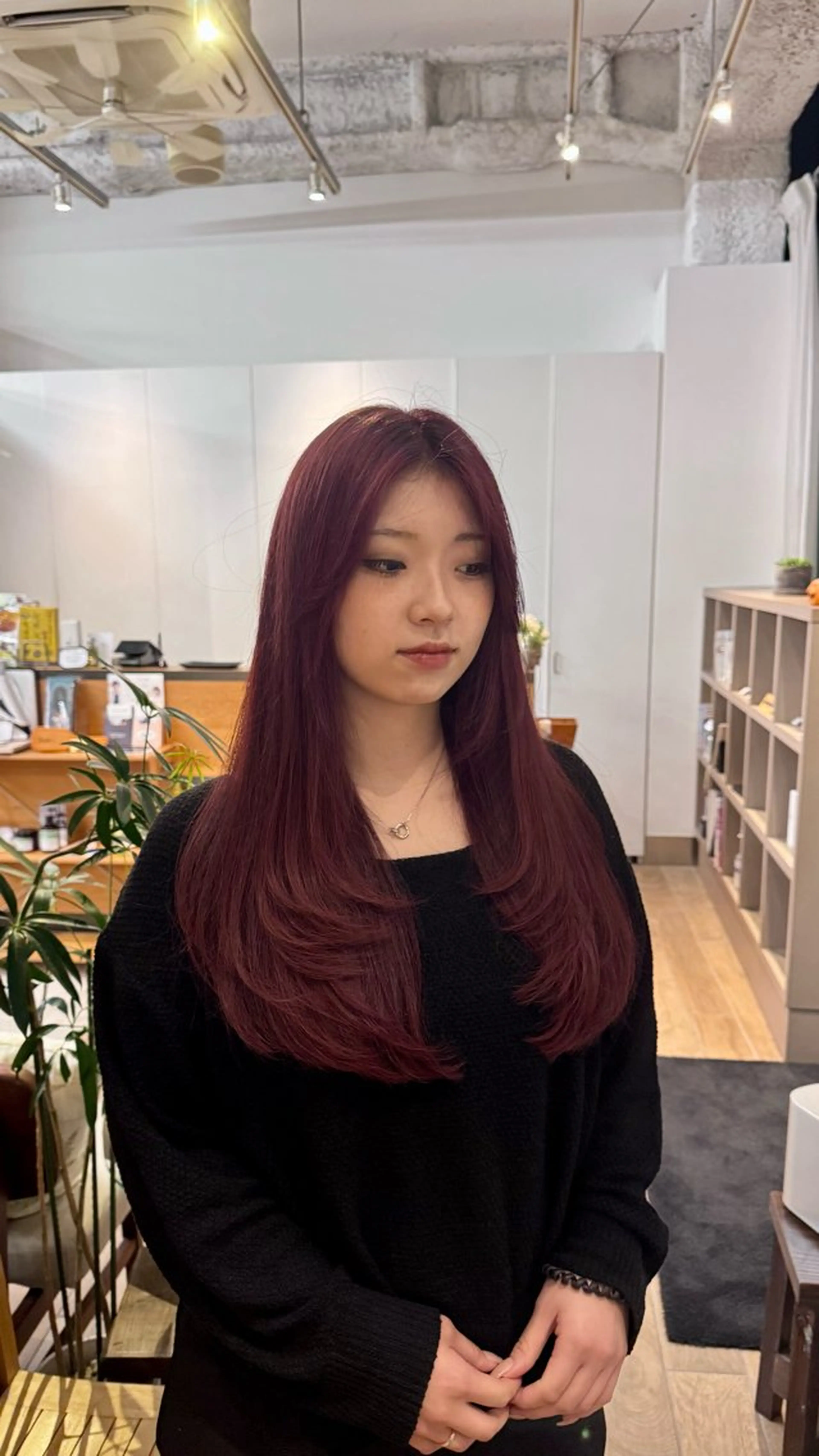 ロング レイヤーカット カットモデル募集🫧 Meiのヘアスタイル