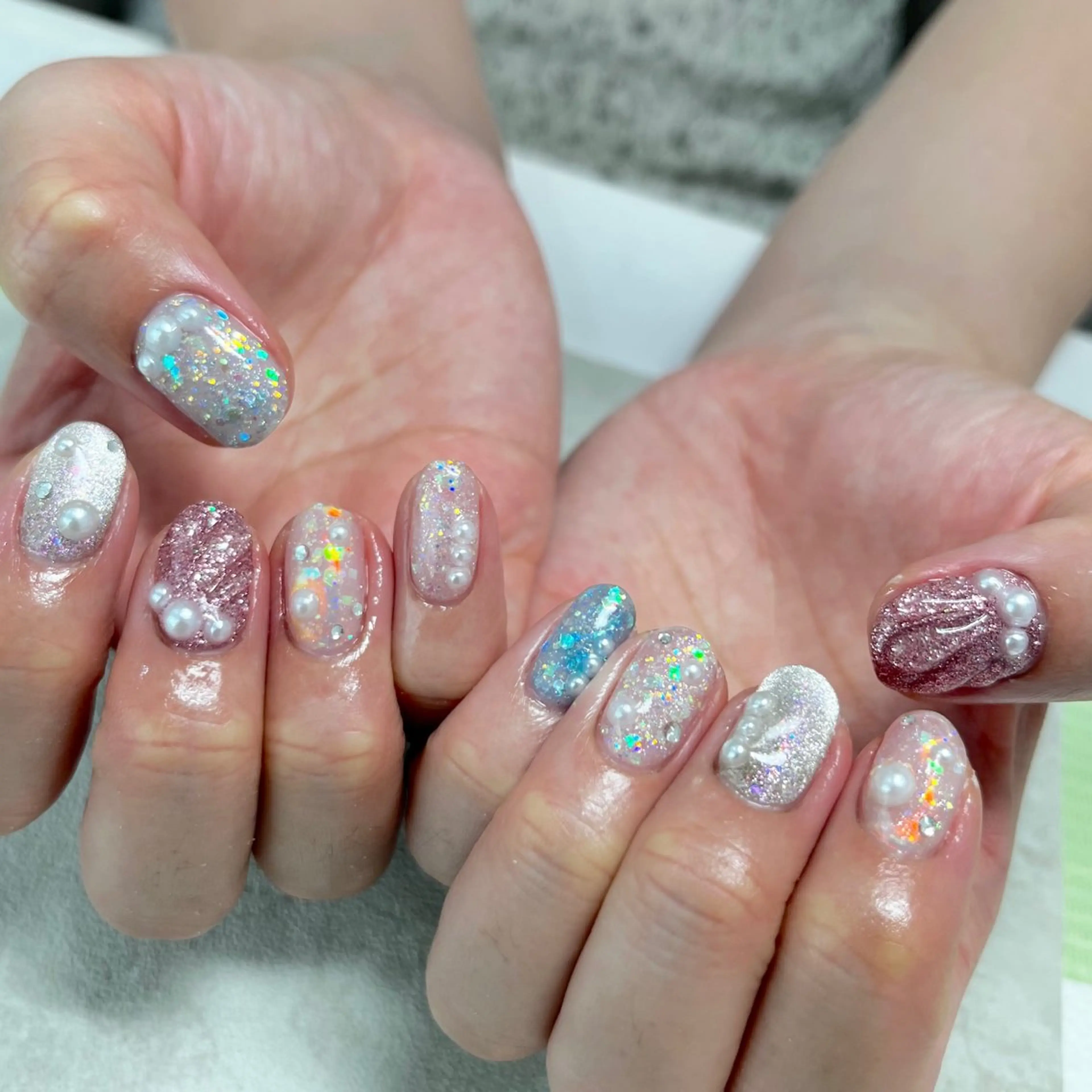 ネイル ハンドネイル Fairy 若月のネイルデザイン