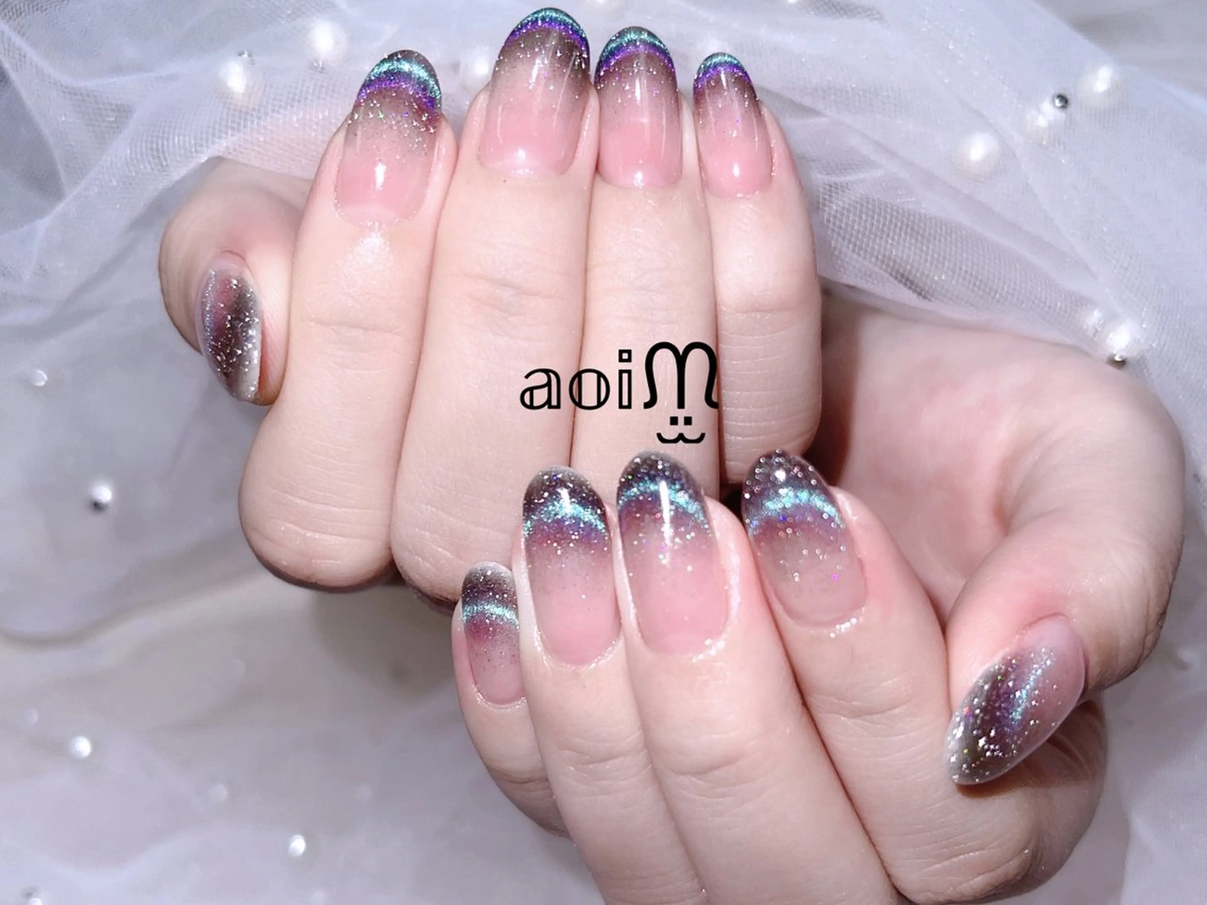 ネイル 葵うさぎ所属・葵うさぎ AIのネイルデザイン