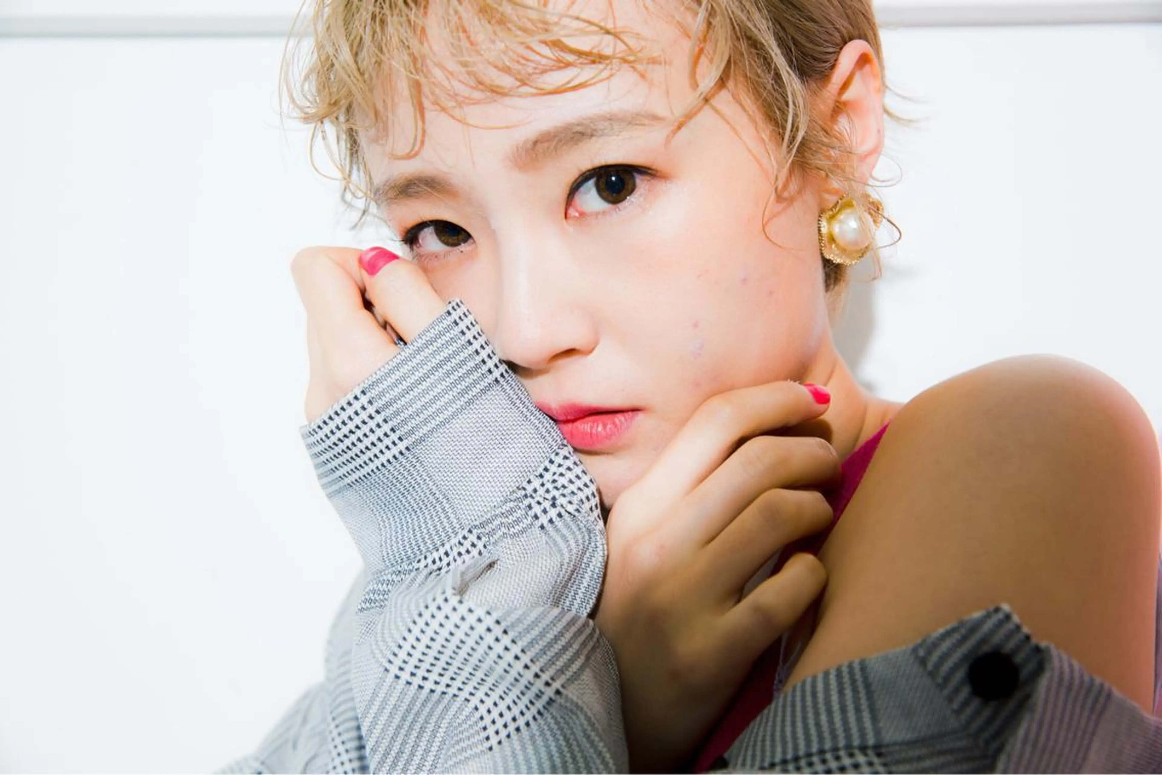 ショート パーマ パーマ ✂️小顔カット✂️ 山本有紀のヘアスタイル