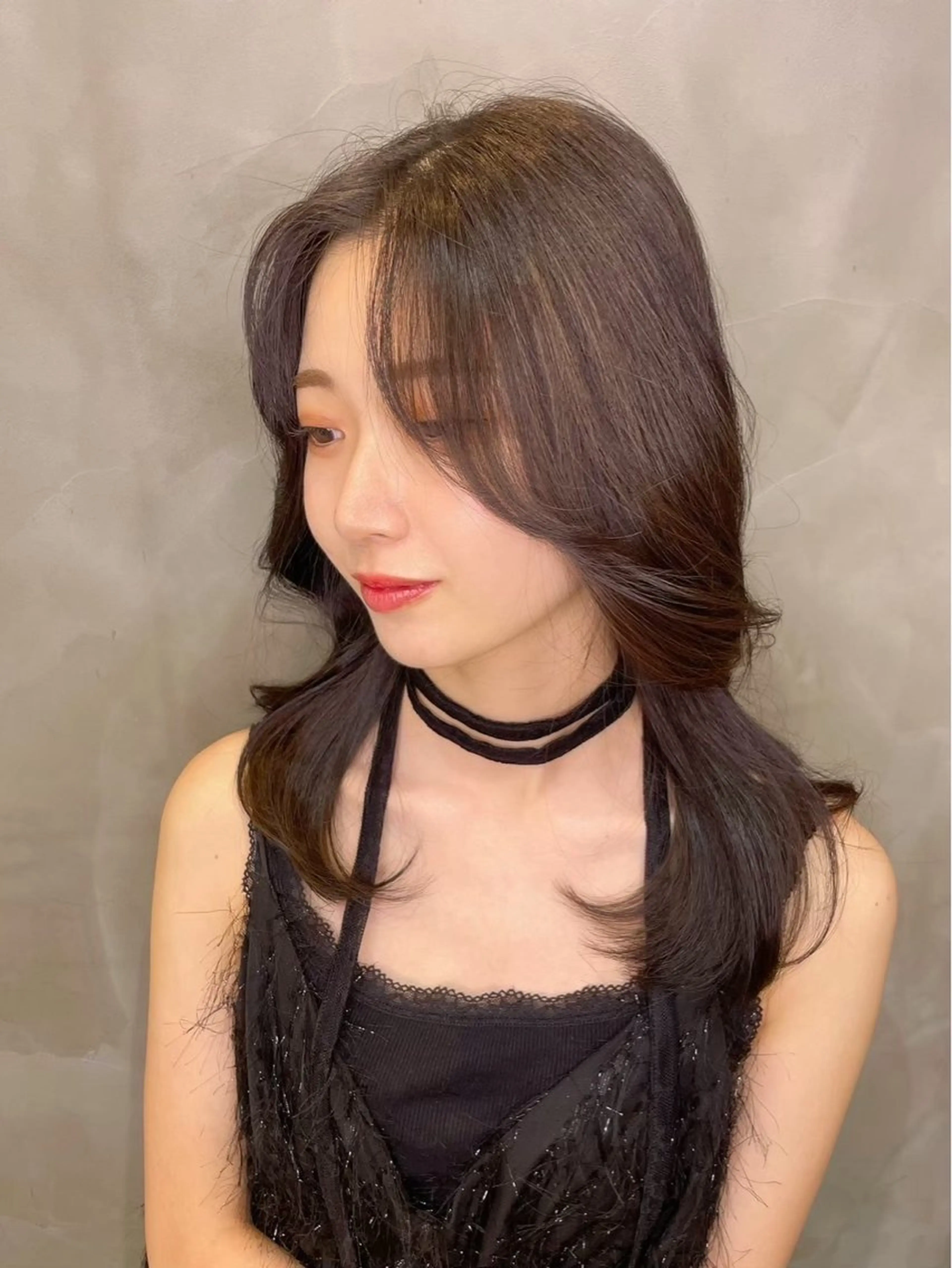 ミディアム レイヤーカット カット ヘアカラー ✨️髪質改善/縮毛 矯正/ゆうき✨️のヘアスタイル