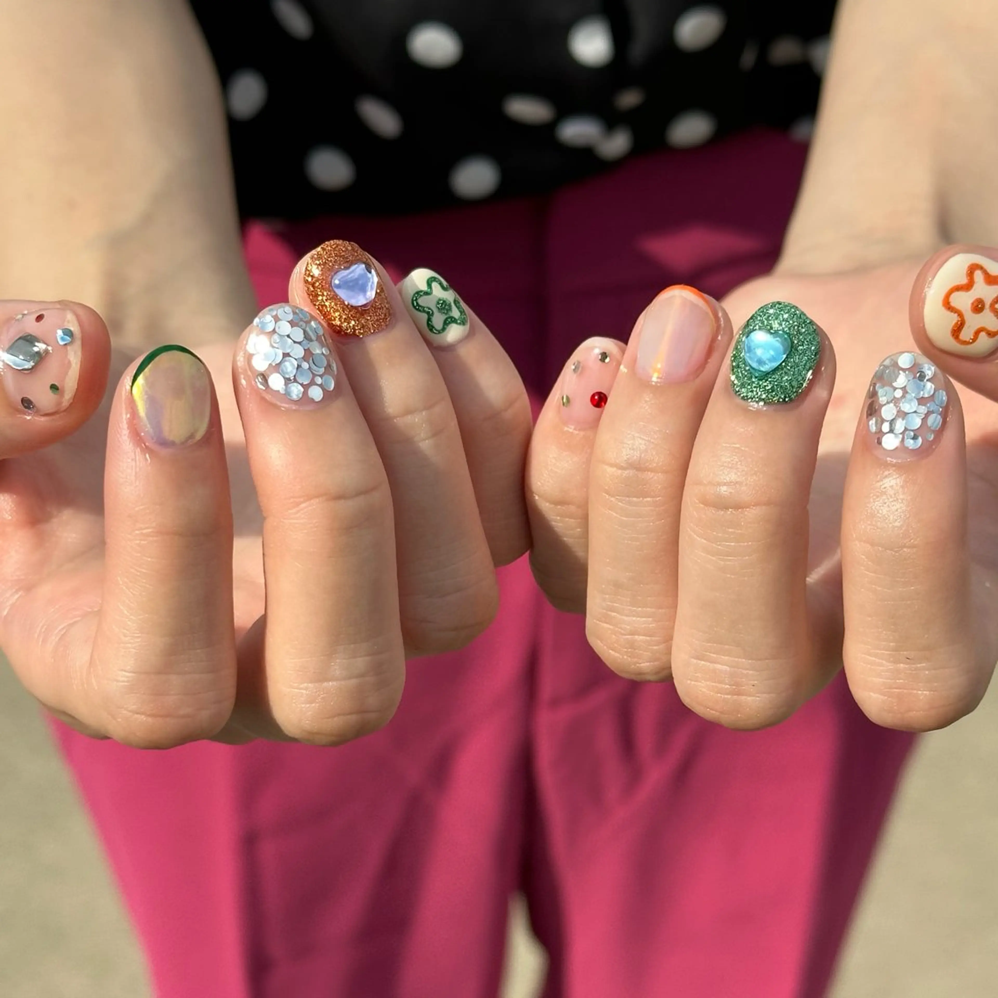 ネイル ハンドネイル COIN  nail hinataのネイルデザイン