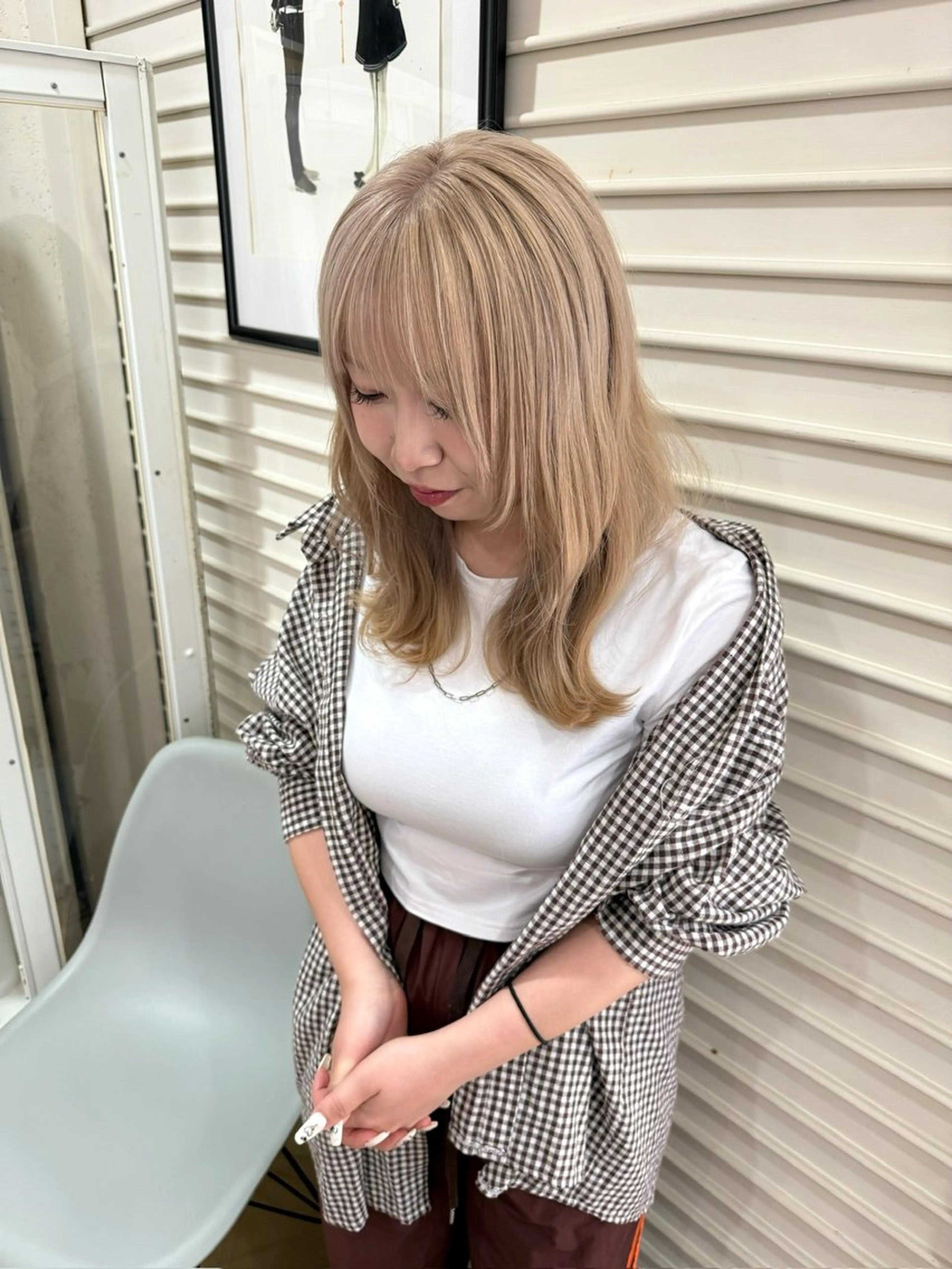 🩶10月限定🩶韓国風カラー ケアトリプルカラー＋トリートメント🩶20%off 21890円🩶の写真