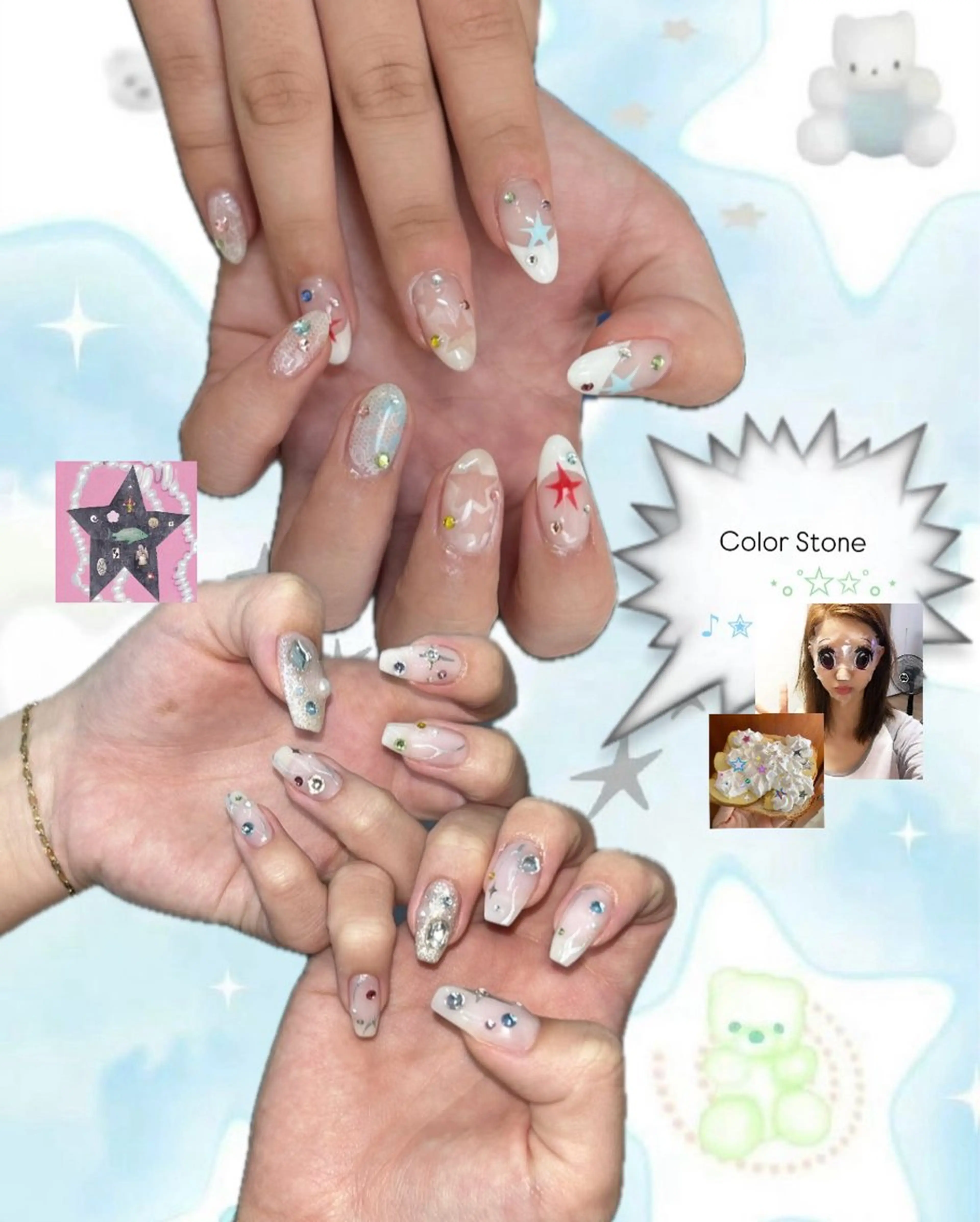 ネイル ハンドネイル ゆ き ‪‪★のネイルデザイン