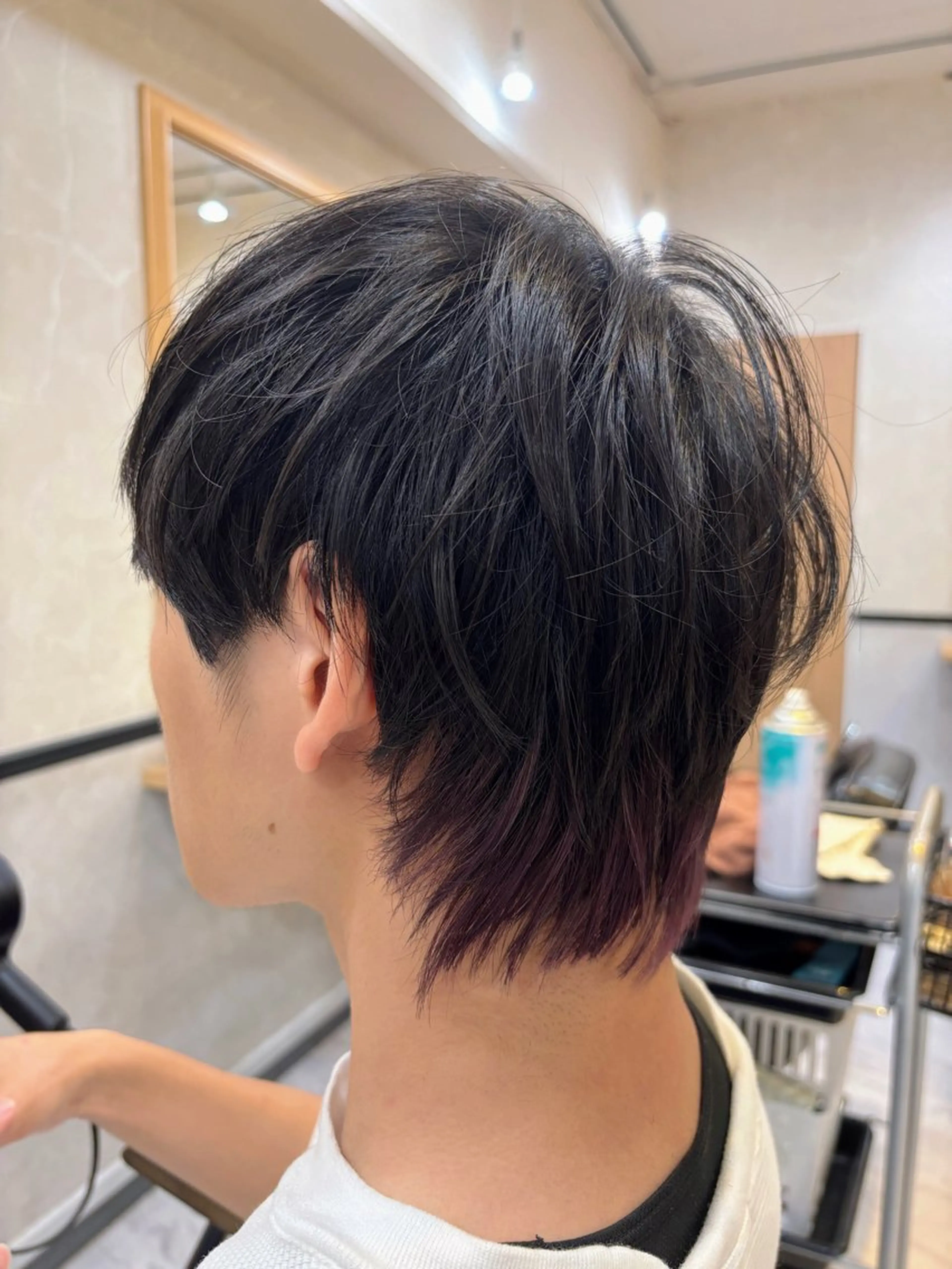 メンズ限定😎 カット💇‍♂️＋ダブルカラー🎨(ブリーチ1回＋フルカラー)の写真