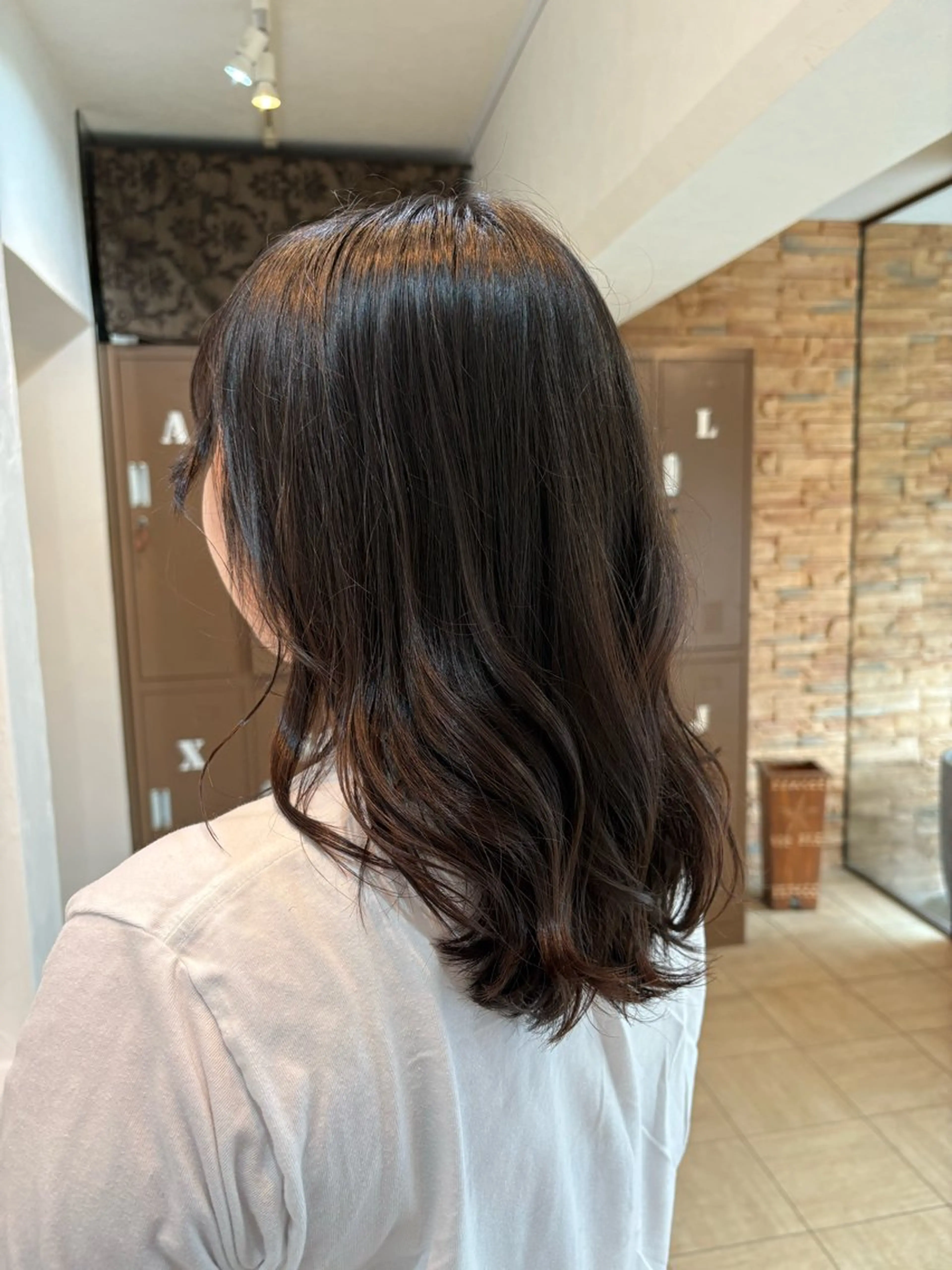 🩵白髪染め限定🩵艶感ナチュラルグレイカラー×ケアトリートメント✨の写真