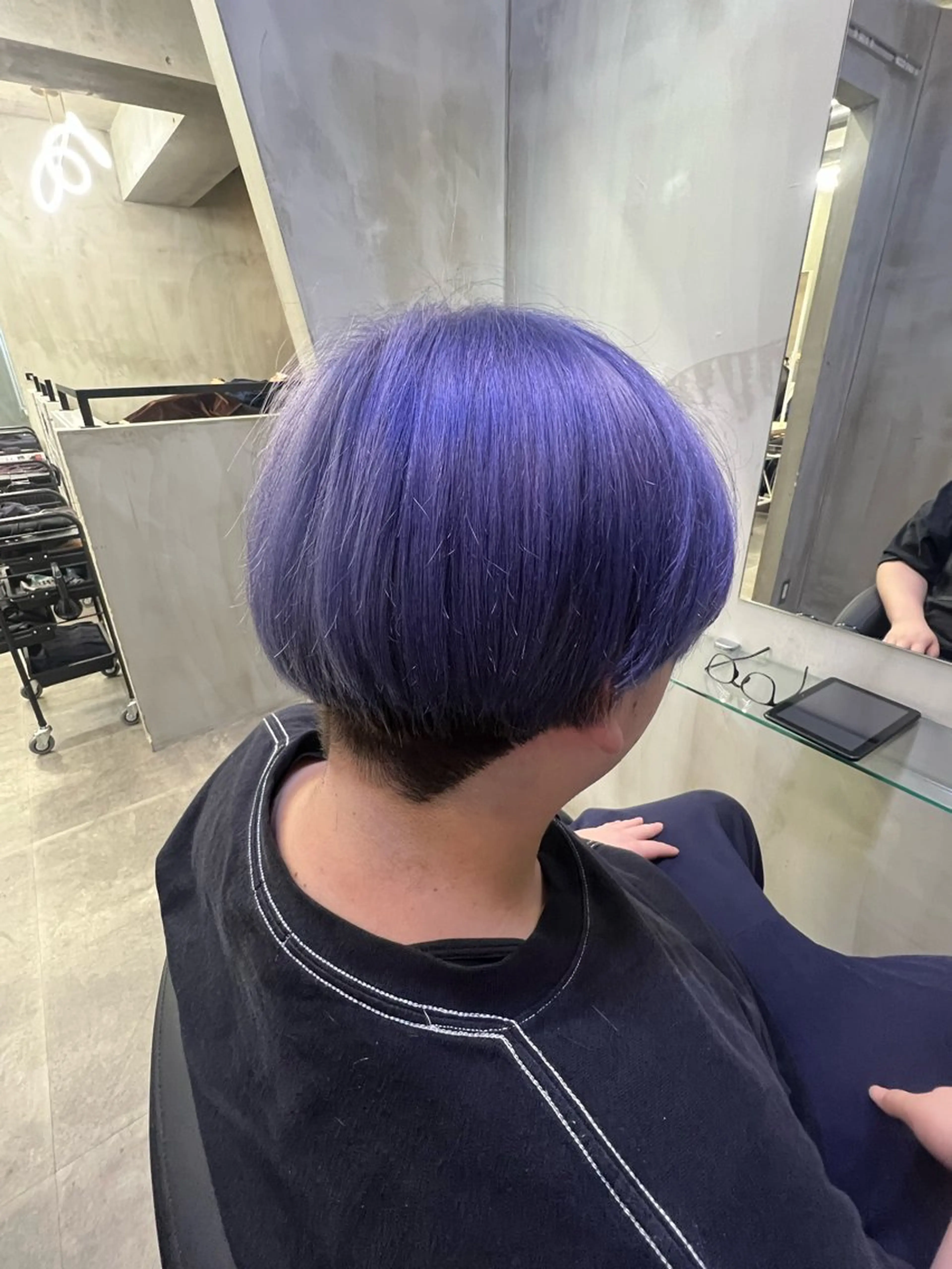 ショート カラー ピンクカラー ヘアカラー トリートメント 🐶 NARUMI🐶のヘアスタイル