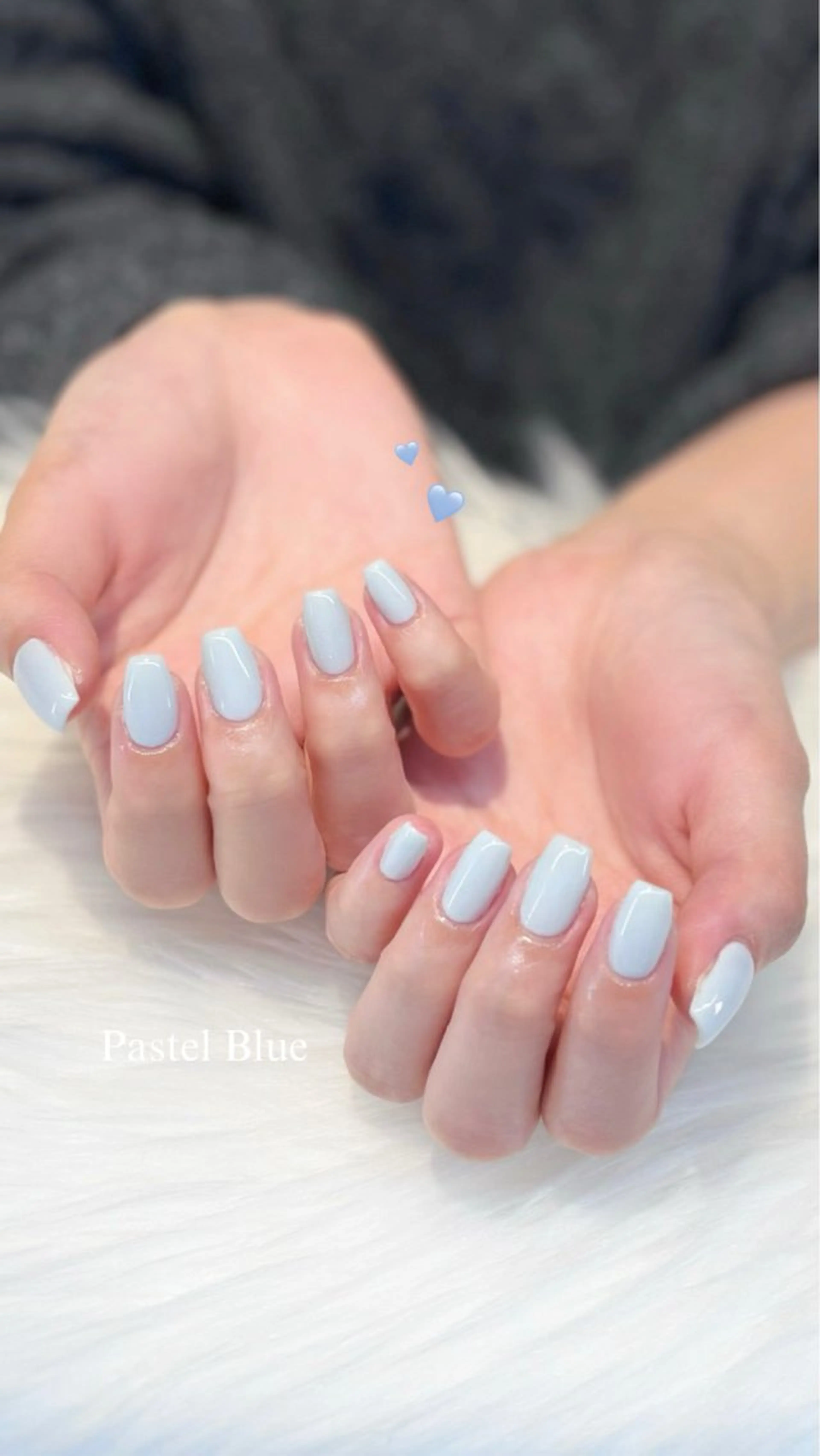 ネイル ワンカラーネイル パステルネイル シンプルネイル ハンドネイル Keli Nail 難波のネイルデザイン