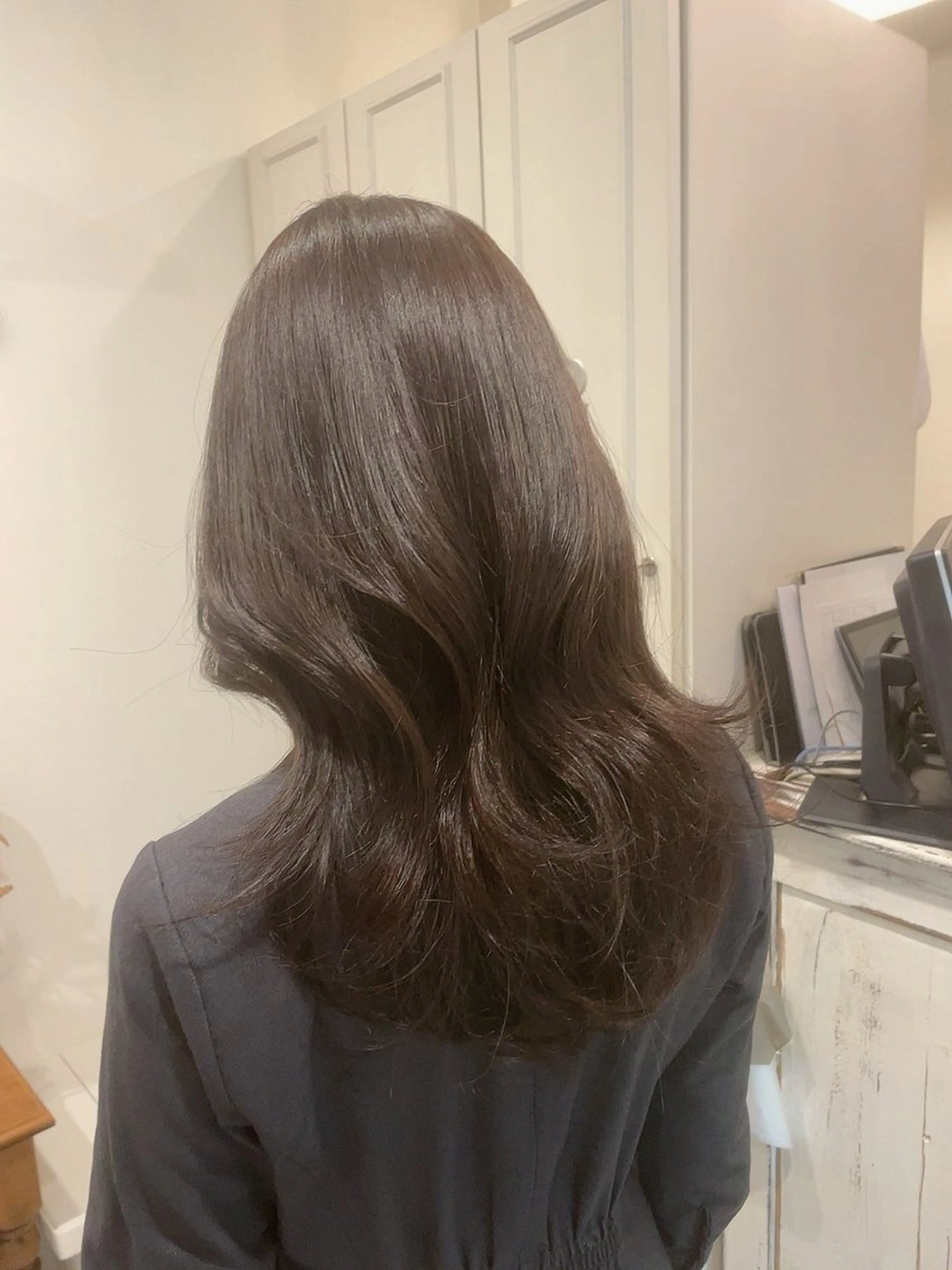 セミロング mono.所属・南茨/ヘッドスパ /カット/momoのヘアスタイル