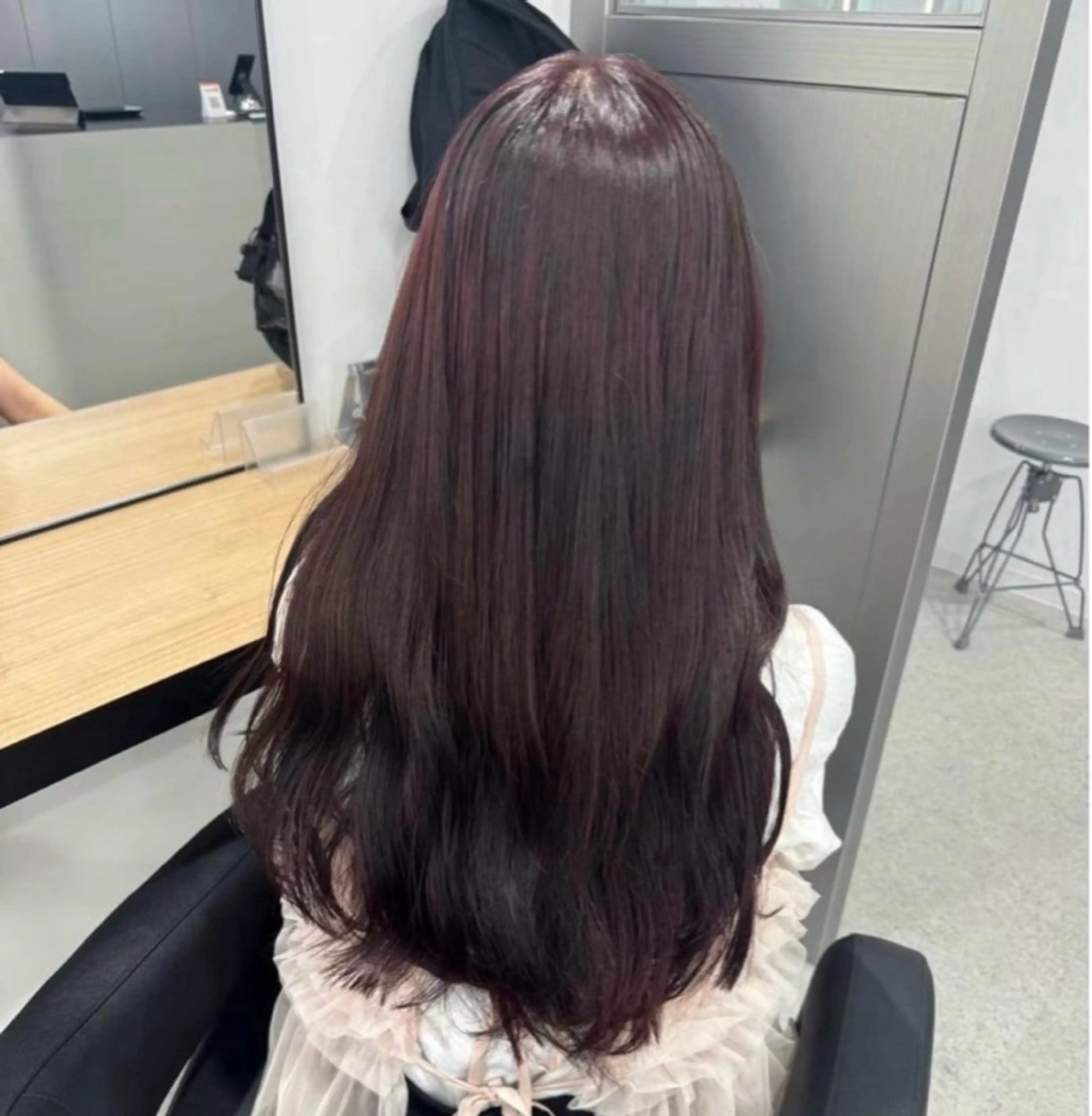 ロング ヘアカラー miku/ラベンダー 透明感カラー🪻❤︎のヘアスタイル