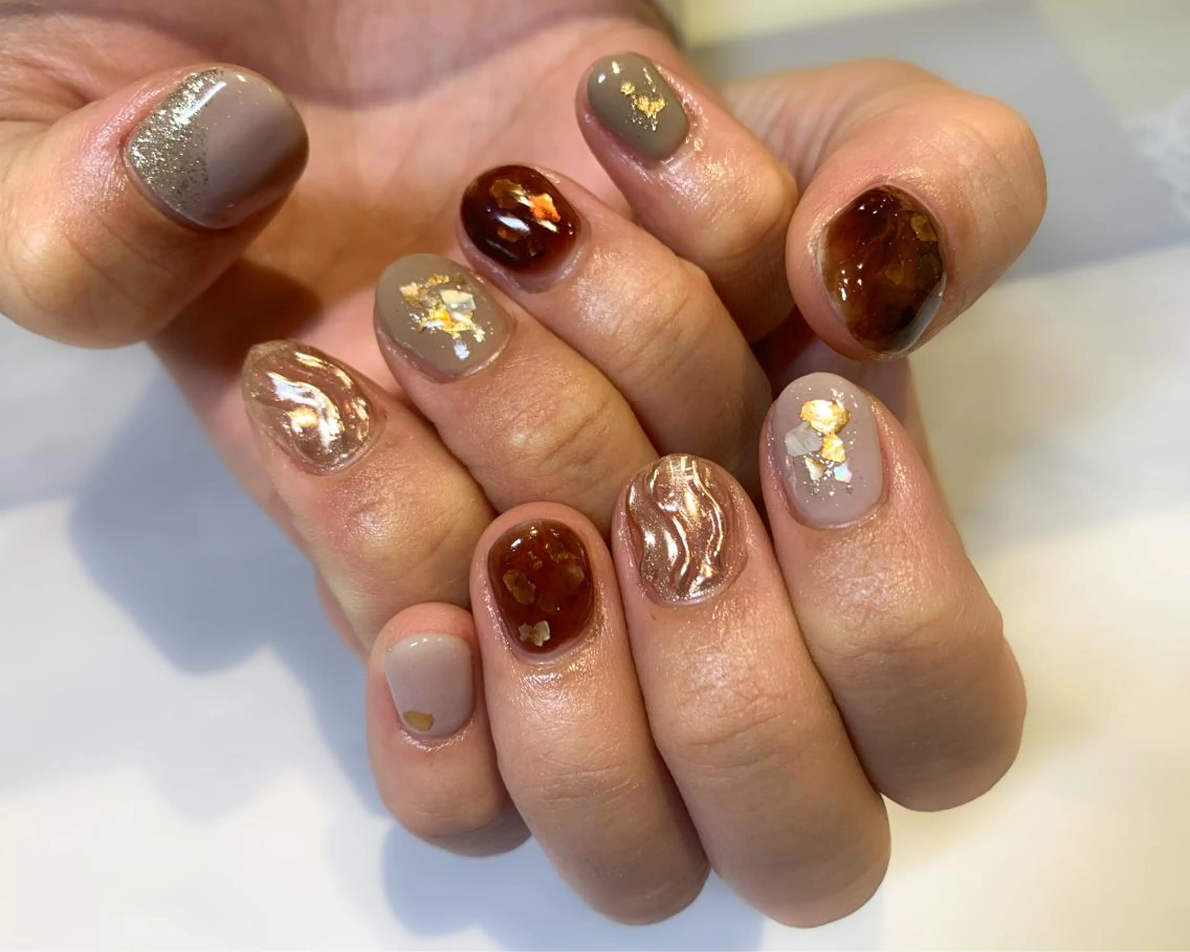 ネイル ニュアンスネイル nail* runa🌻のネイルデザイン