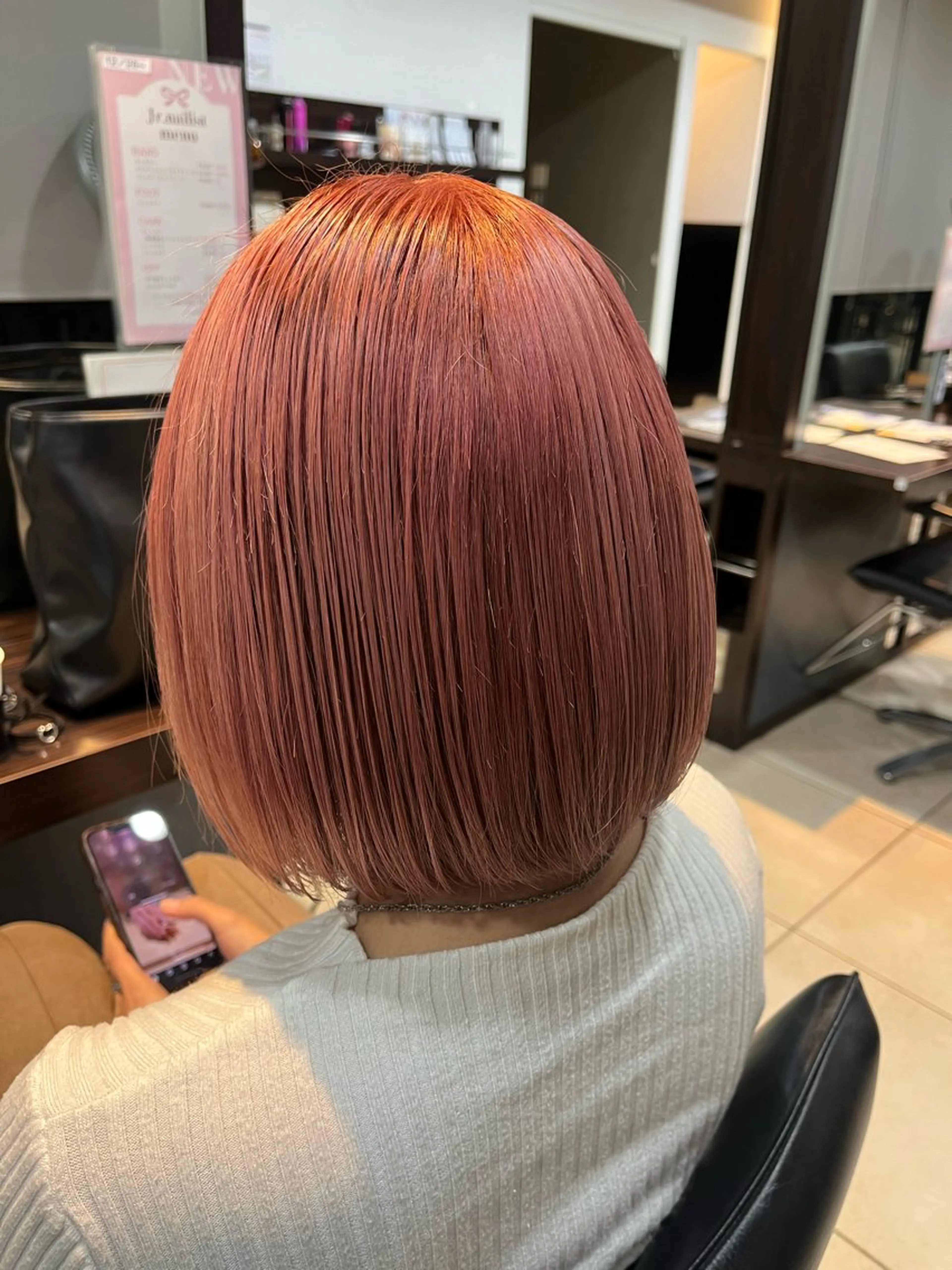 ショート hair and beauty QUATRO 赤塚店所属・QUATROカラー 予約‪のヘアスタイル