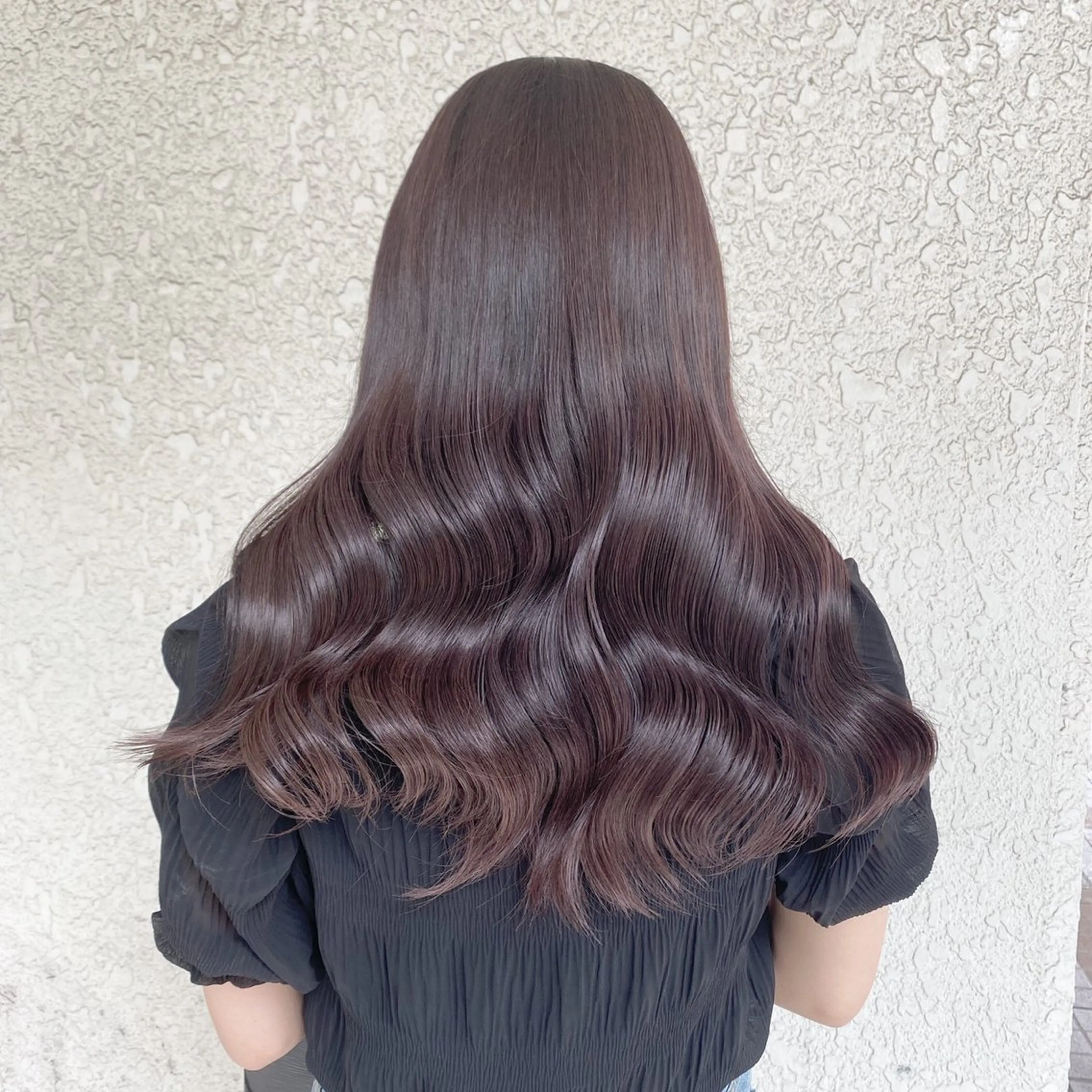 ロング カラー ヘアアレンジ 透明感カラー 上品な透明感カラー 寒色＆暖色ヘア💗のヘアスタイル