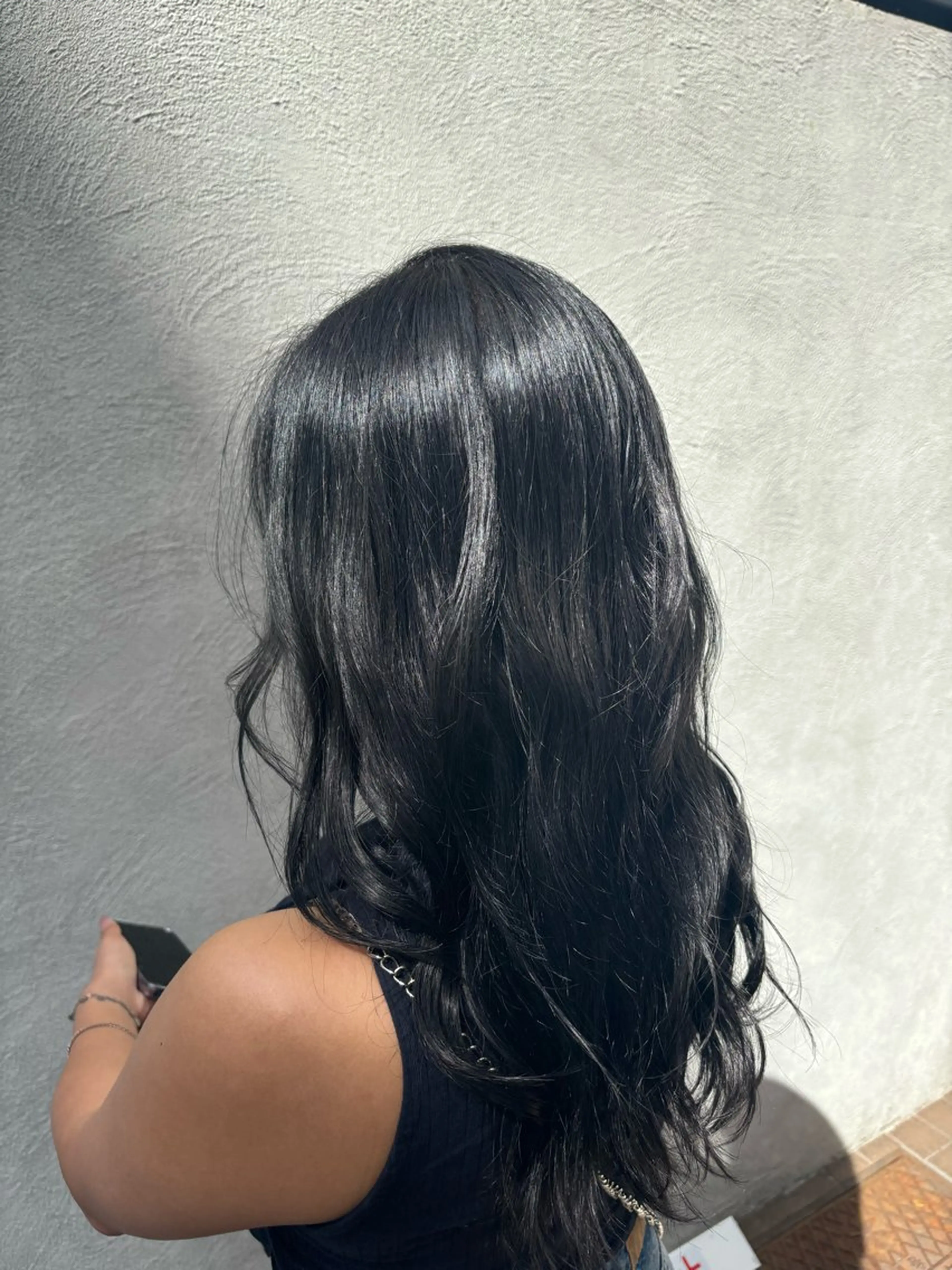 カラー ダークグレー ダークグレージュ グレージュ 石原 望来のヘアスタイル