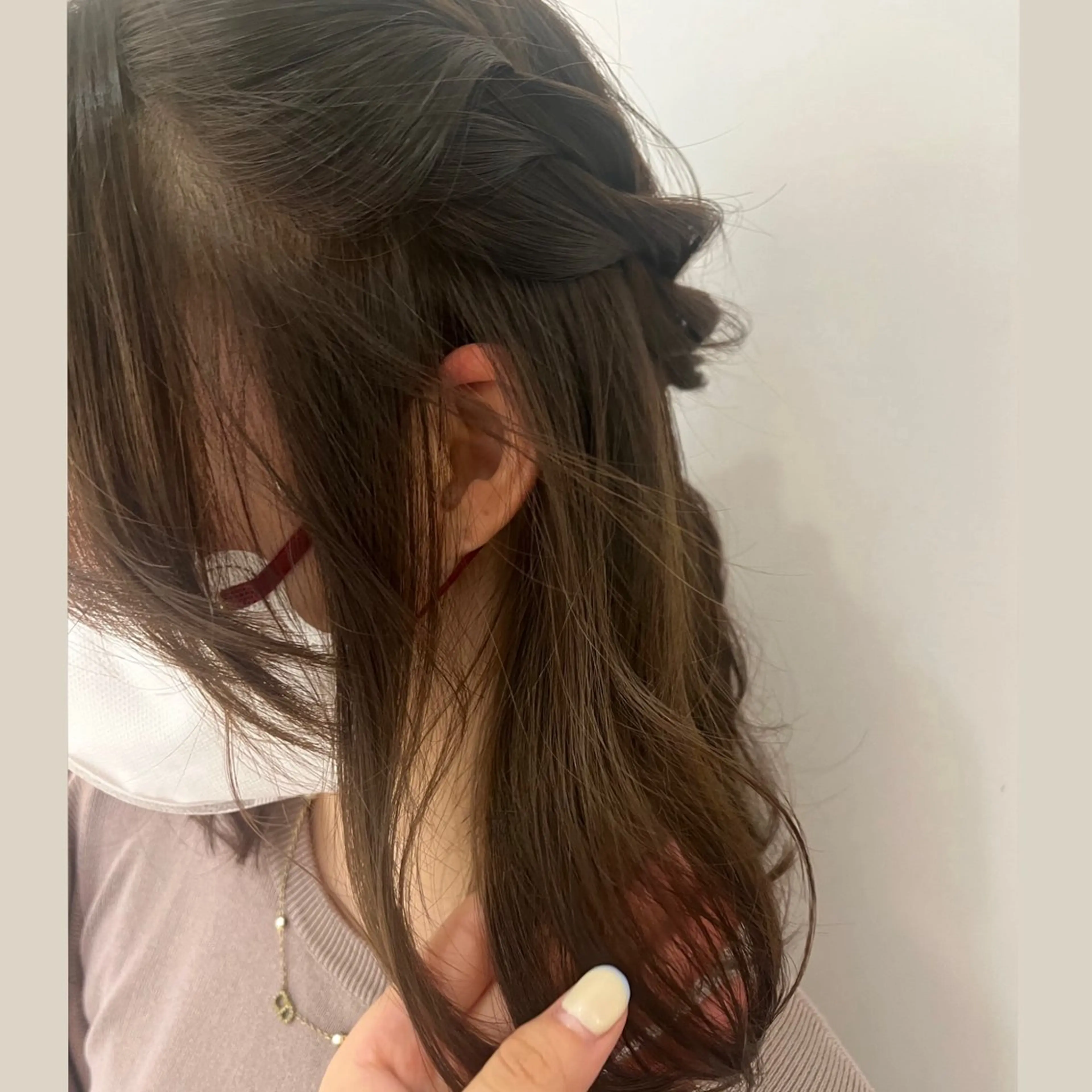 ミディアム ヘアアレンジ ヘアセット 🌼似合わせパーマ /銀座🌼いでいあやのヘアスタイル