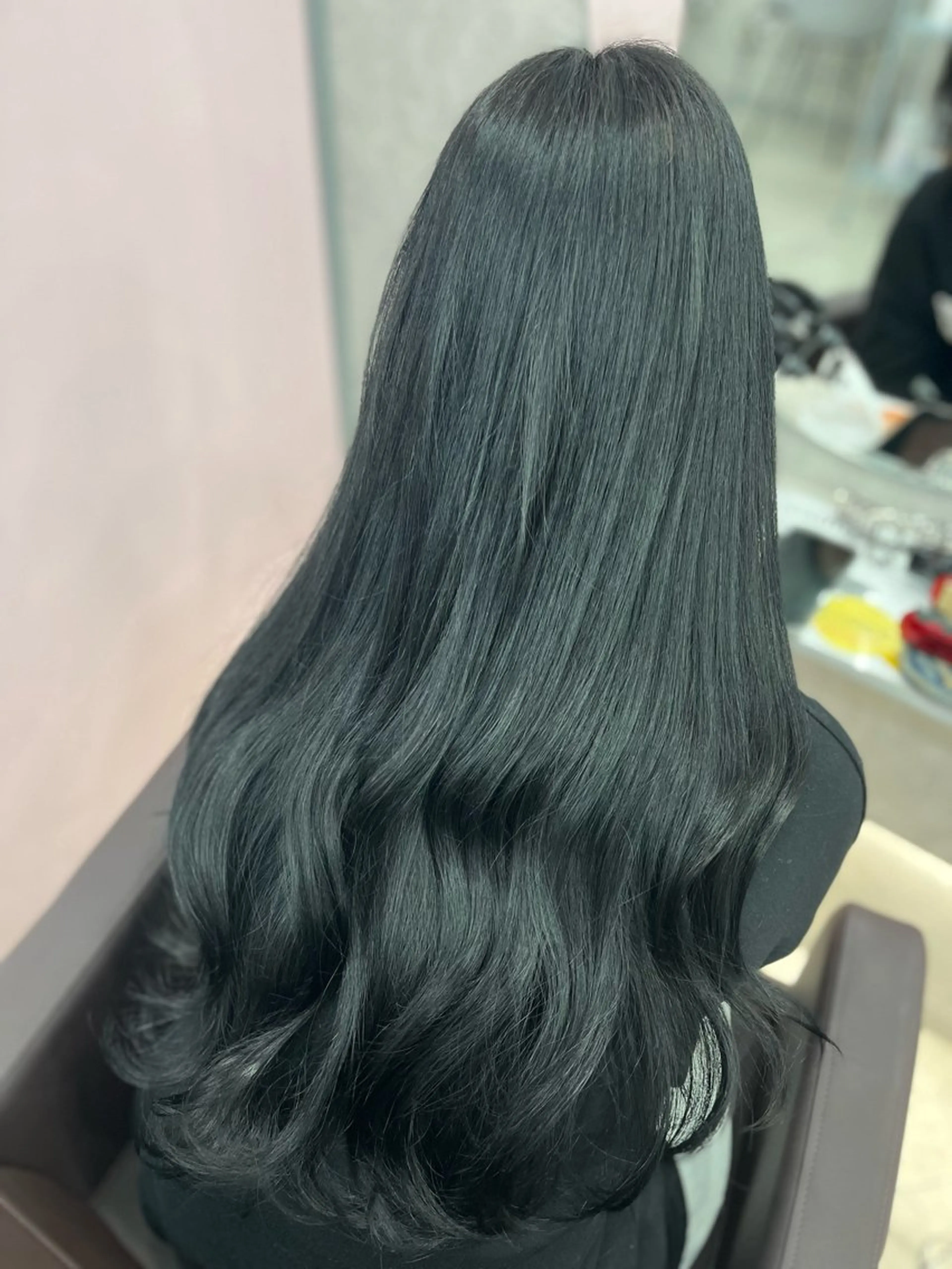 ロング カラー ヘアカラー トリートメント ヘッドスパ 💖 ぴんくぼぶの人 💖西田ゆうなのヘアスタイル