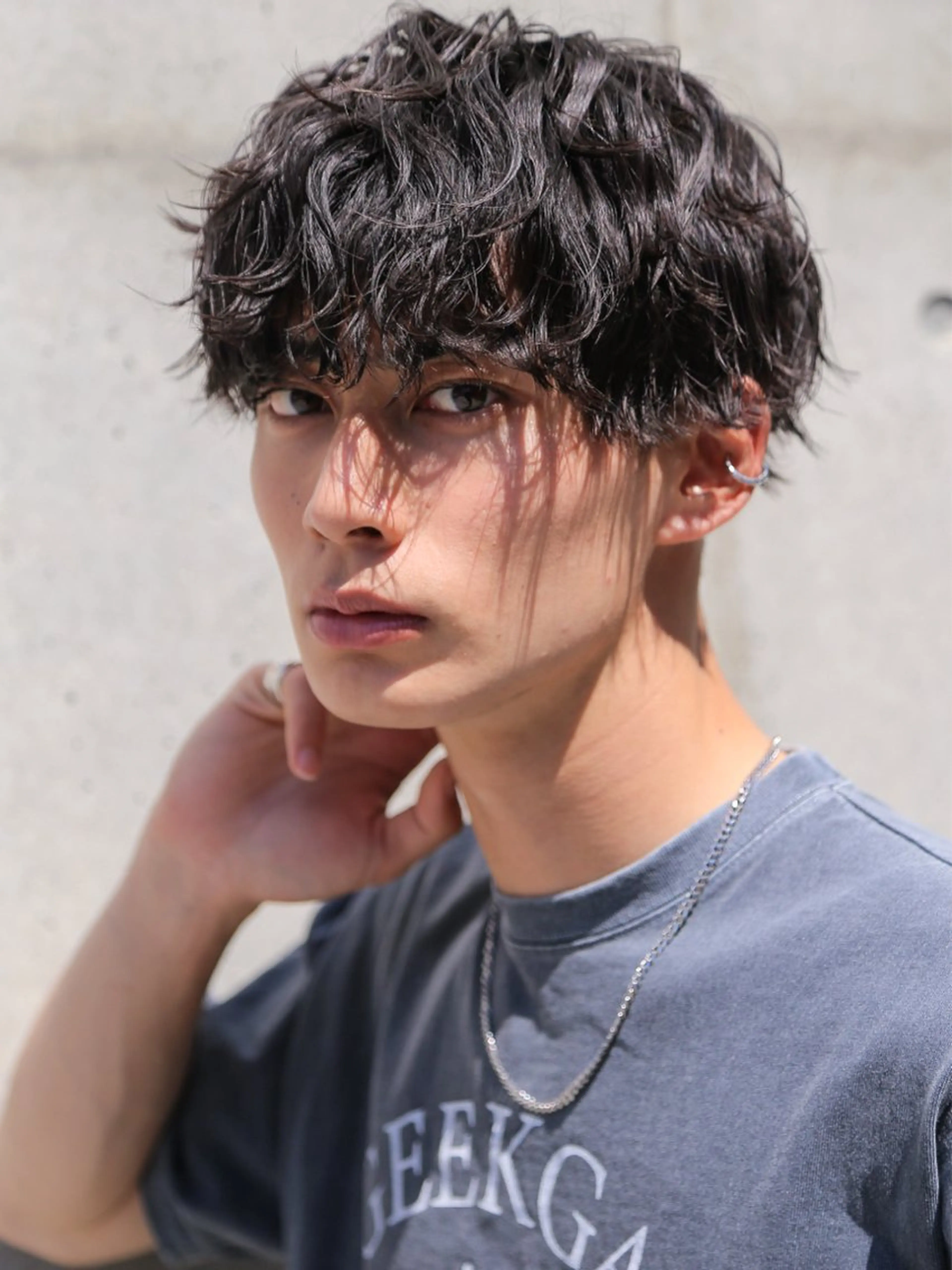 ショート パーマ メンズ メンズパーマ メンズ特化ryoのヘアスタイル