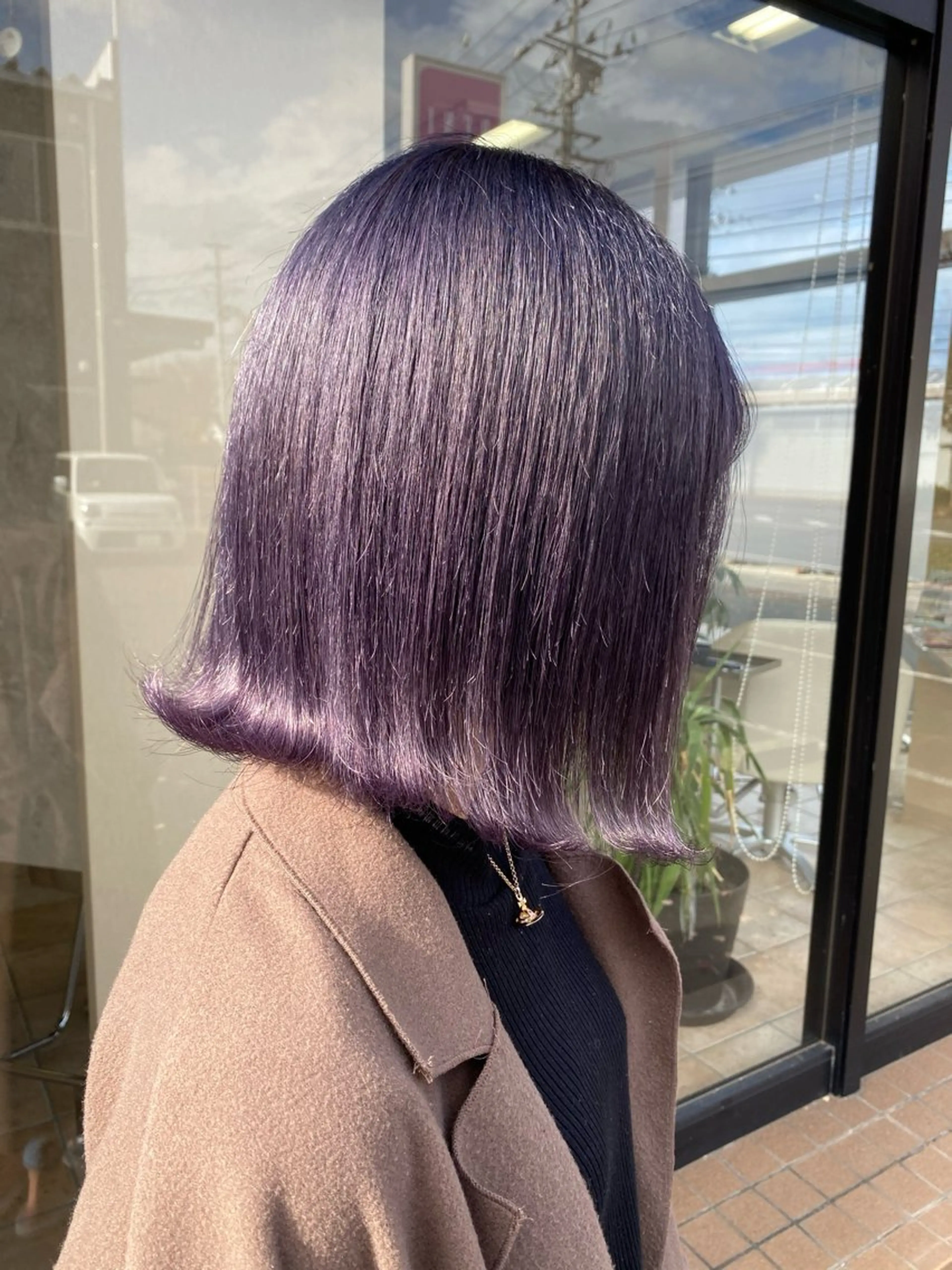 ミディアム カット ヘアカラー トリートメント 🇰🇷韓国風顔周り NANAMI🇰🇷のヘアスタイル