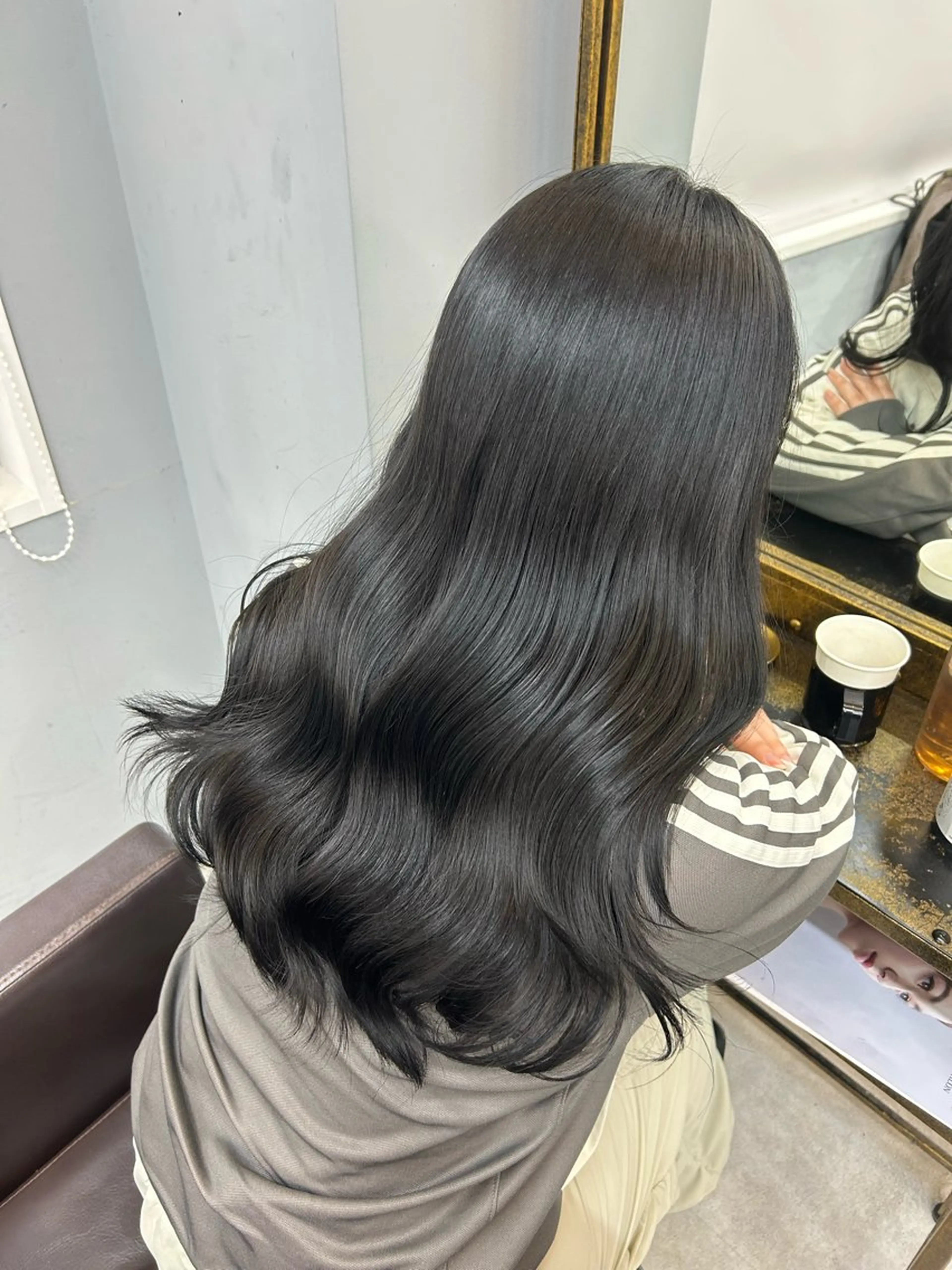 ロング カラー hair atelier OZ桑野店所属・阿佐見 若菜のヘアスタイル