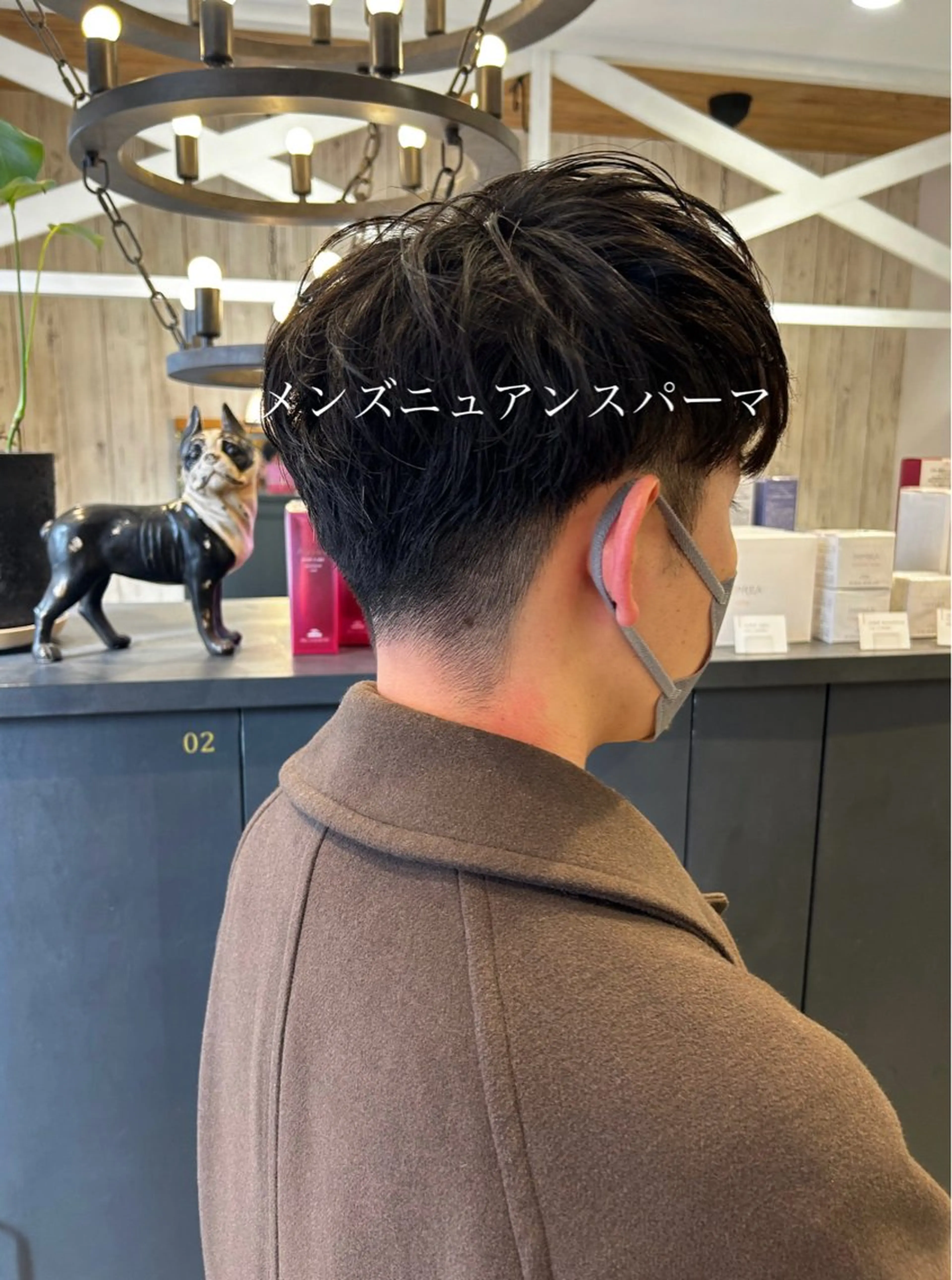 メンズ メンズパーマ カット パーマ 大槻 ハルカのヘアスタイル