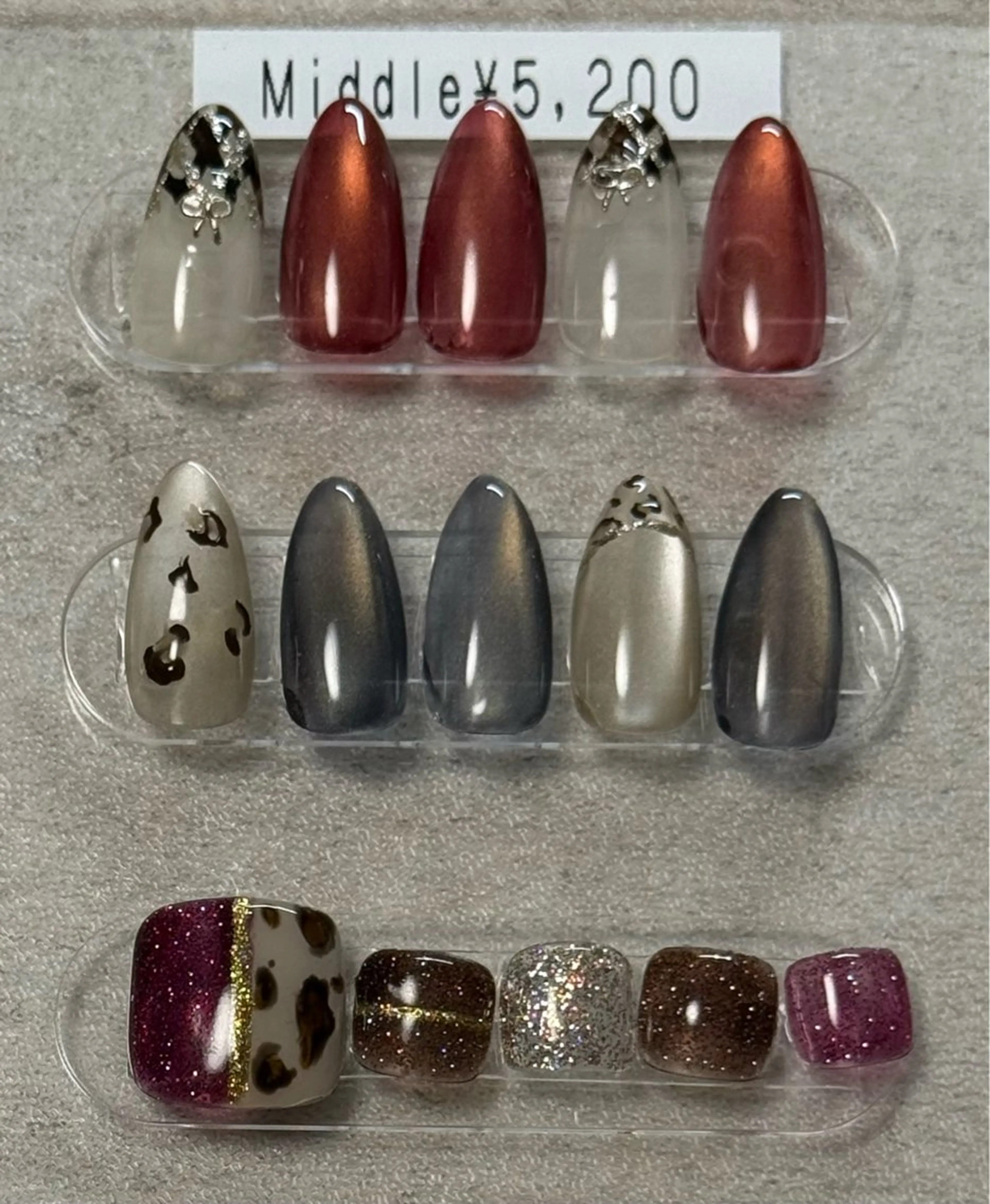 □  オフ込み　定額ネイル　Middle♪の写真