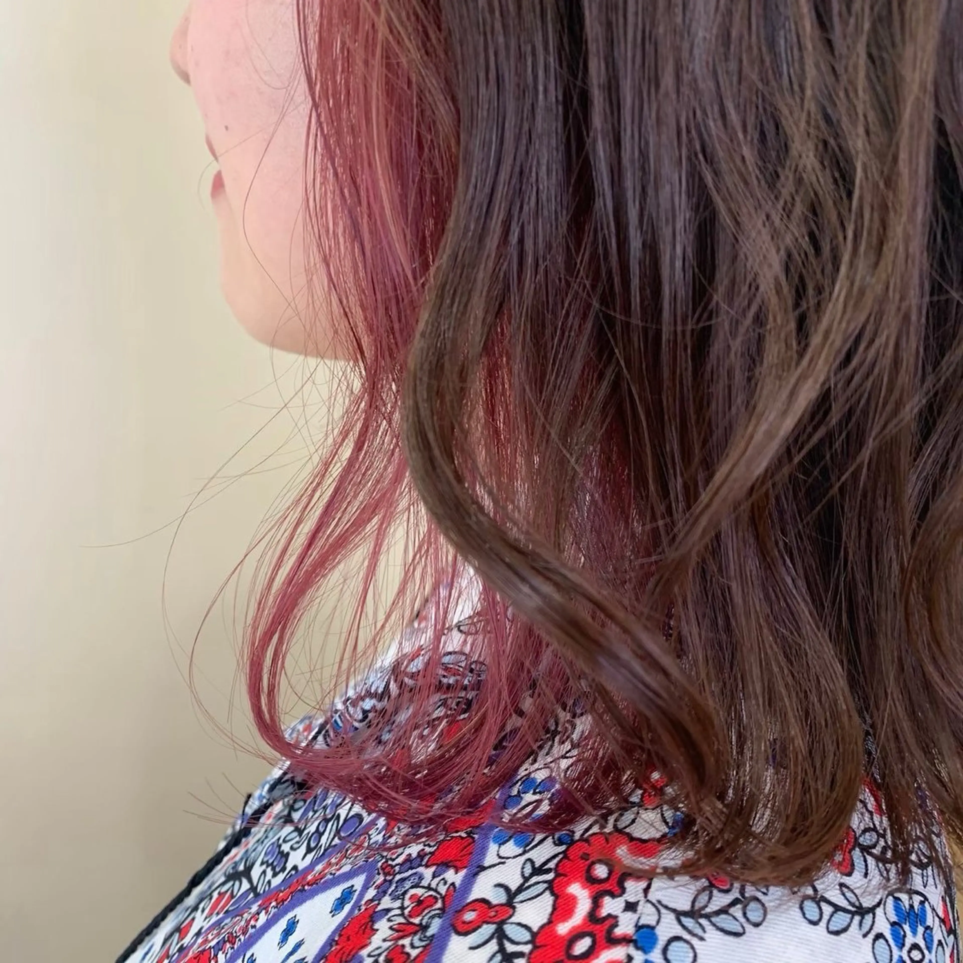 カラー ウルフレイヤー🐺 ヒナ🩶のヘアスタイル
