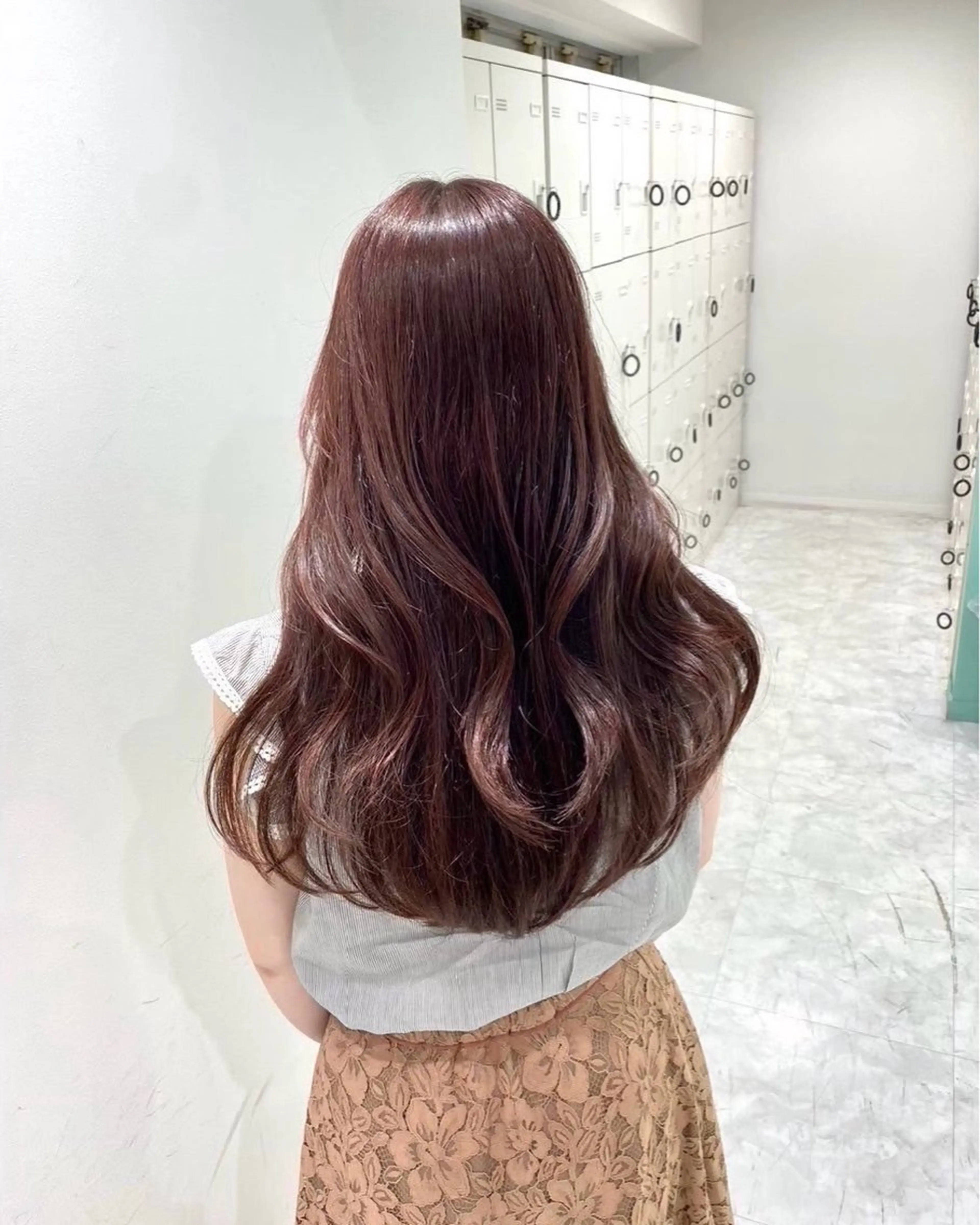 ロング カラー ヘアアレンジ 盛れる暖色カラー sayaka🎀のヘアスタイル