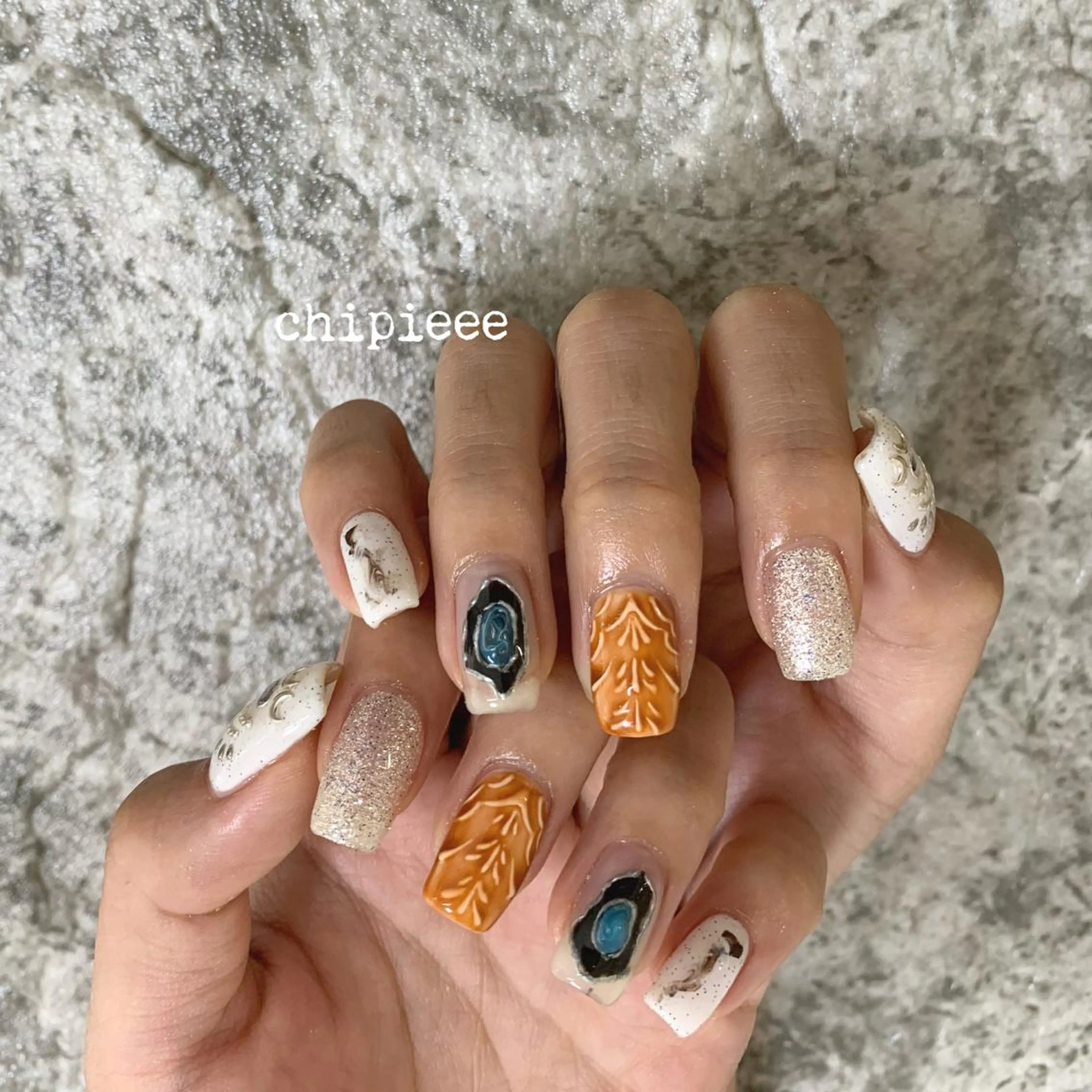 ネイル charme所属・. SHIORIのネイルデザイン