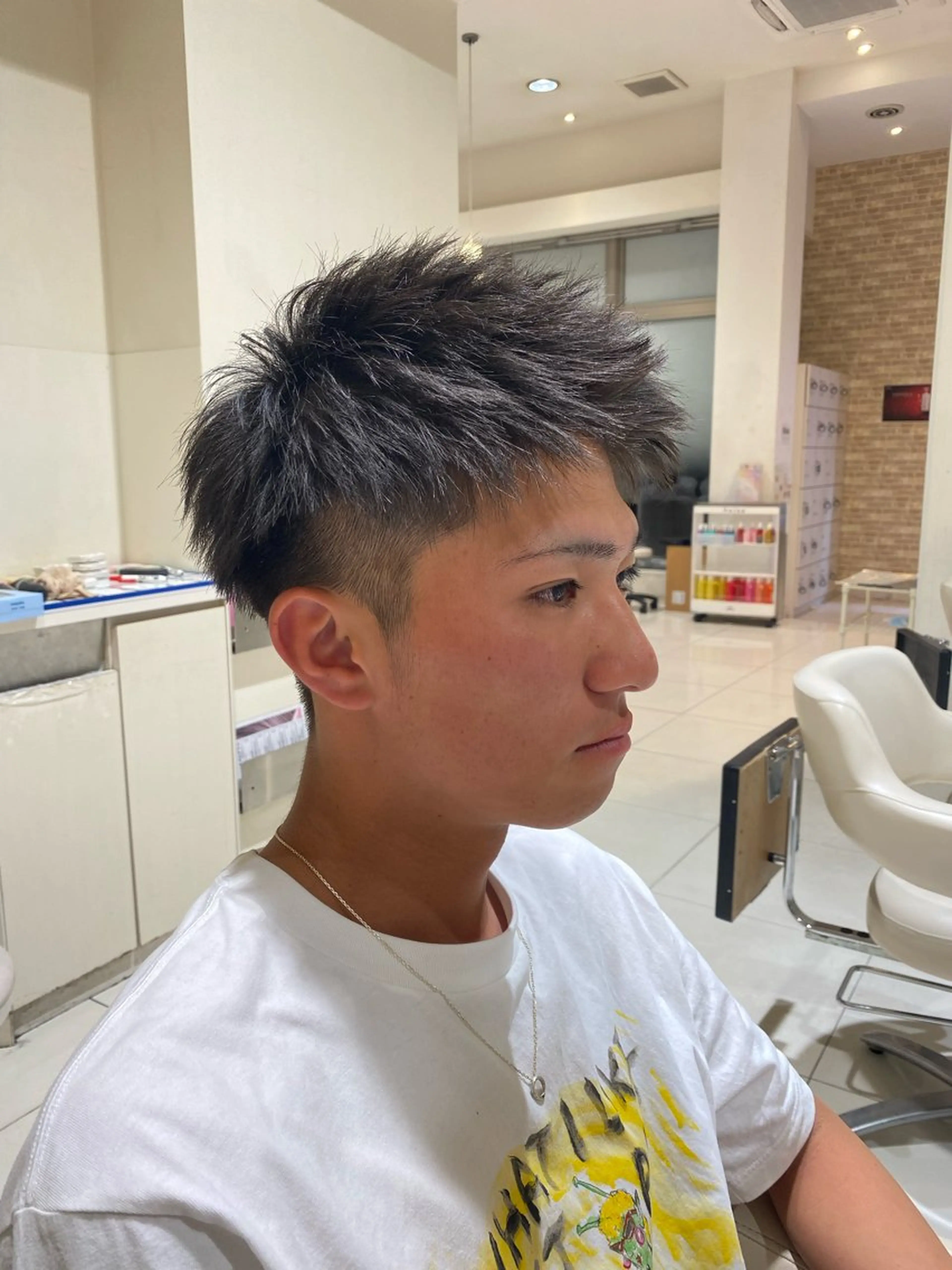 メンズ 福岡 正真のヘアスタイル