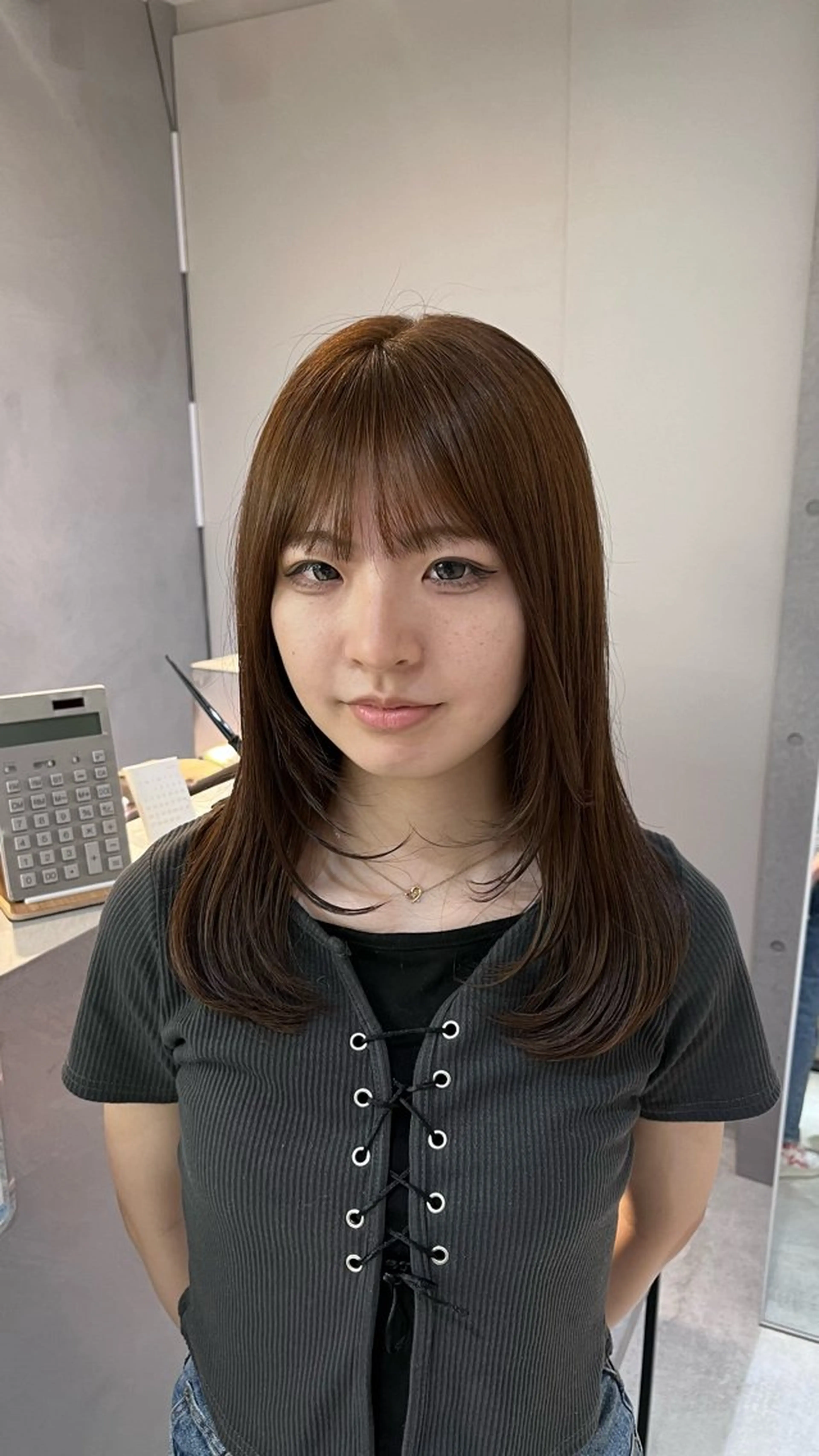 ロング sand 池袋　2nd所属・縮毛矯正艶髪ヘア マナミ🇰🇷🩶のヘアスタイル