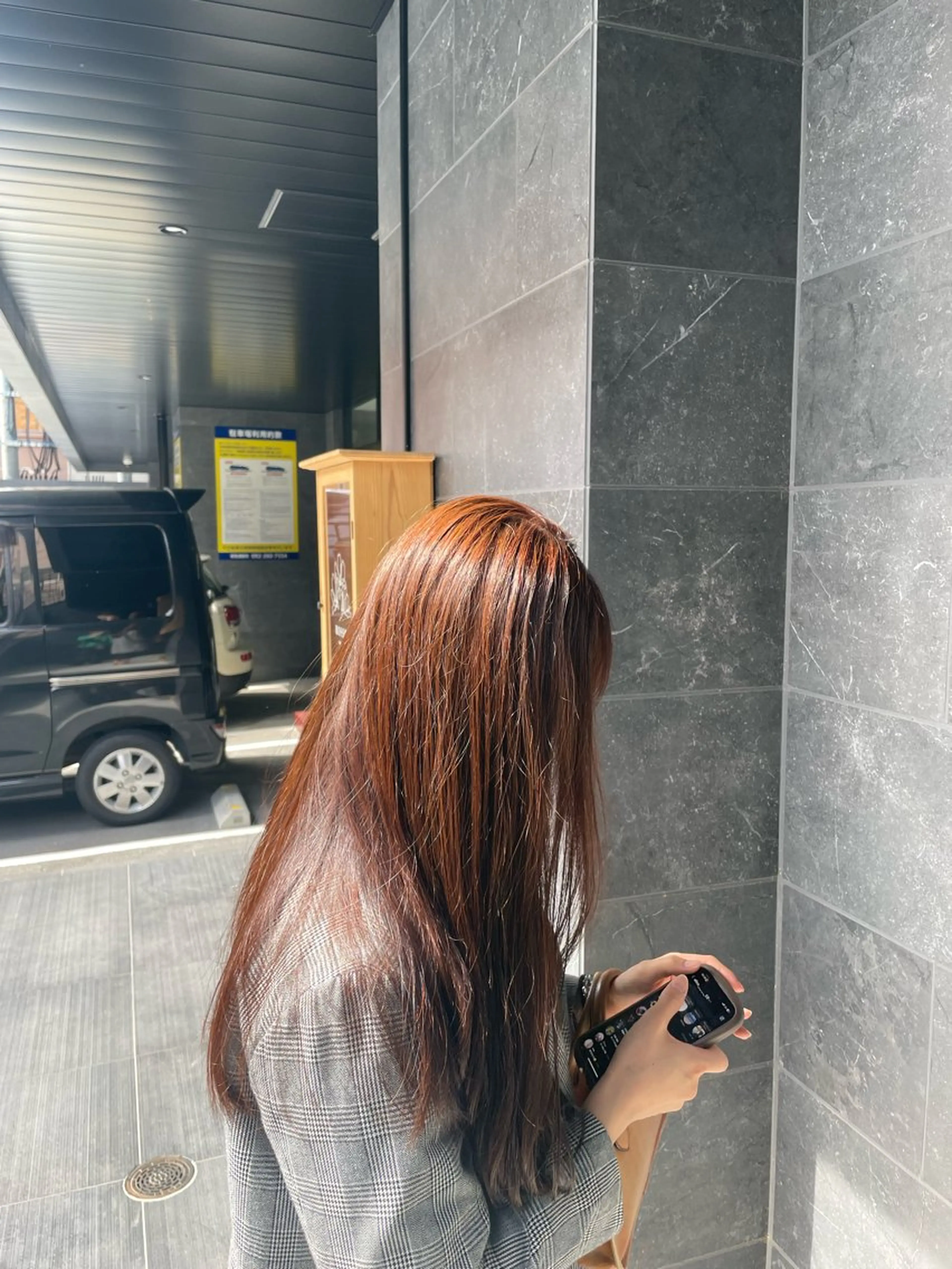 ロング カラー 遠藤 健登のヘアスタイル