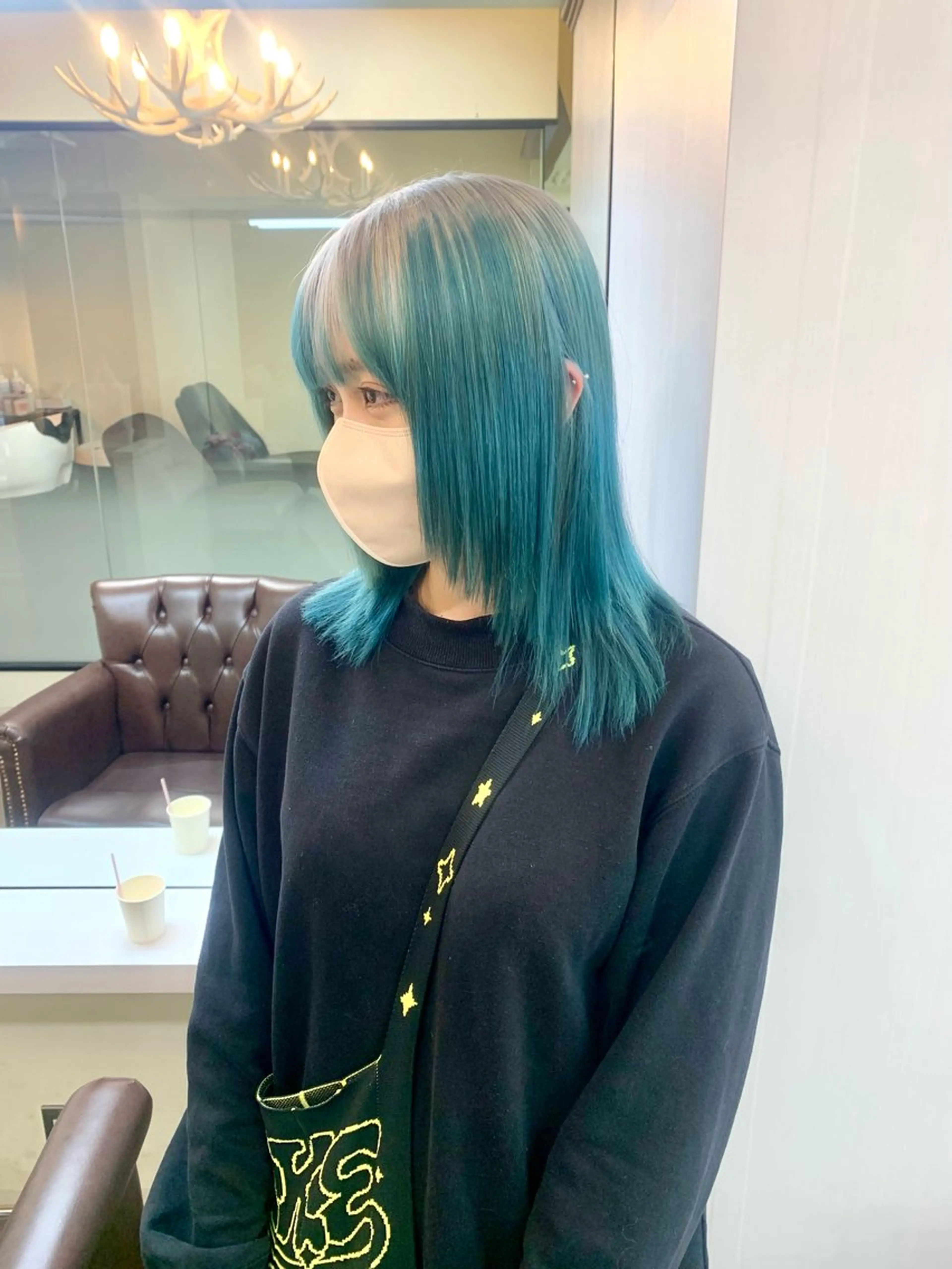 ショート カラー ヘアアレンジ ヘアカラー トリートメント 個性爆弾💣 ダブルカラー/ゆかのヘアスタイル