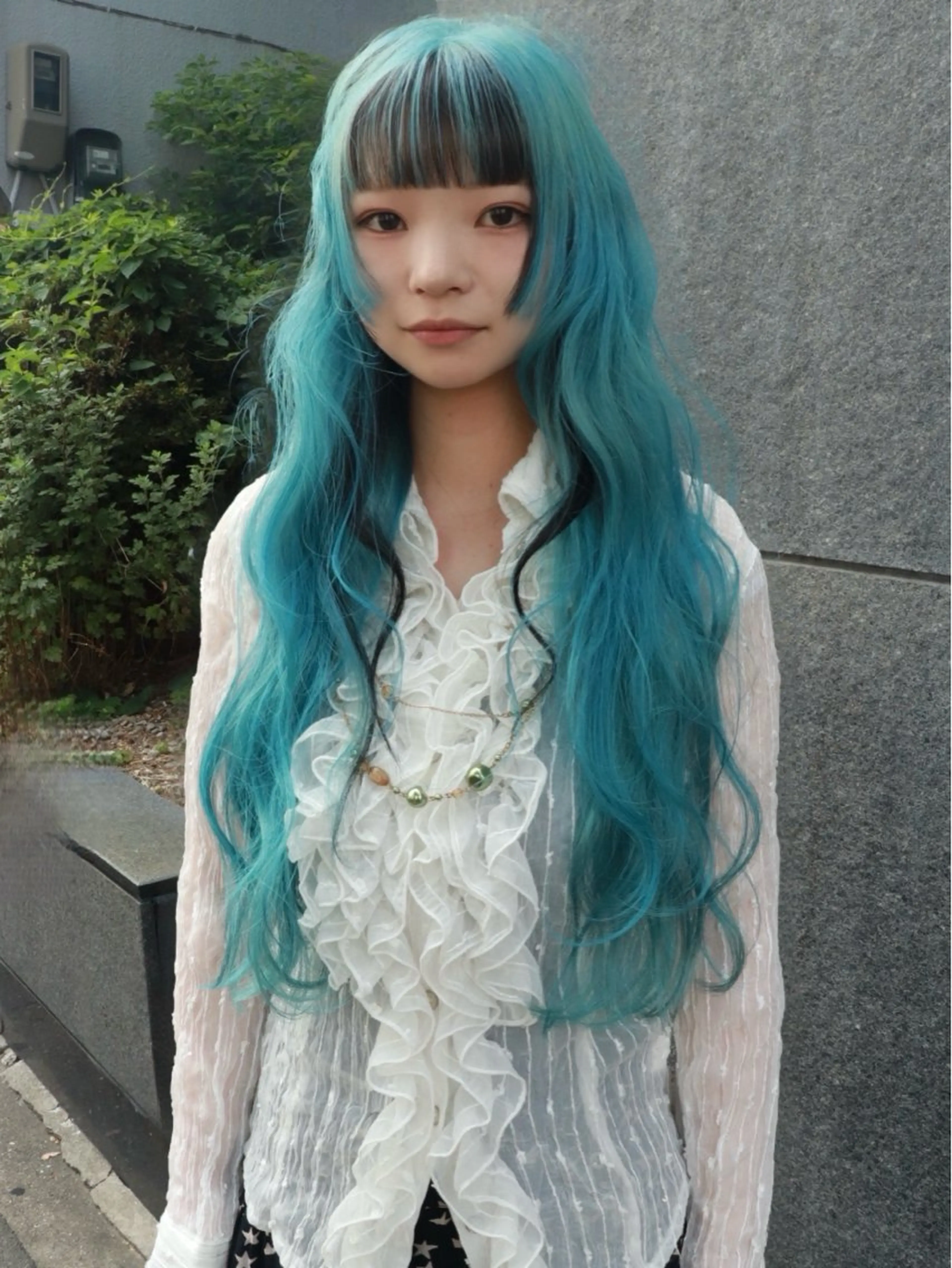 ロング カラー ヘアカラー トリートメント 色落ちまで2度綺麗な ハイトーン⭐️ヨシキのヘアスタイル