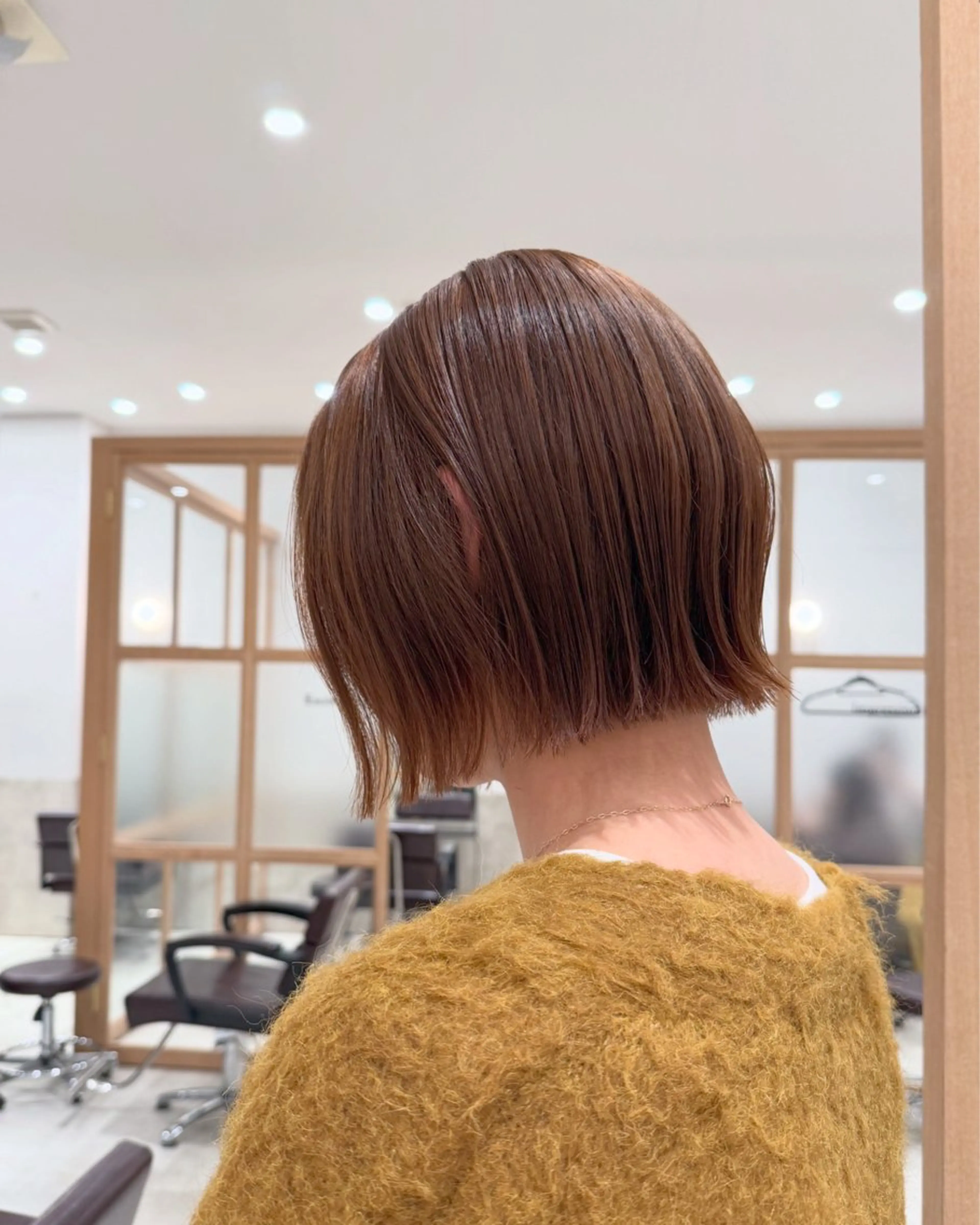 似合わせカット+ワンカラー🪷の写真