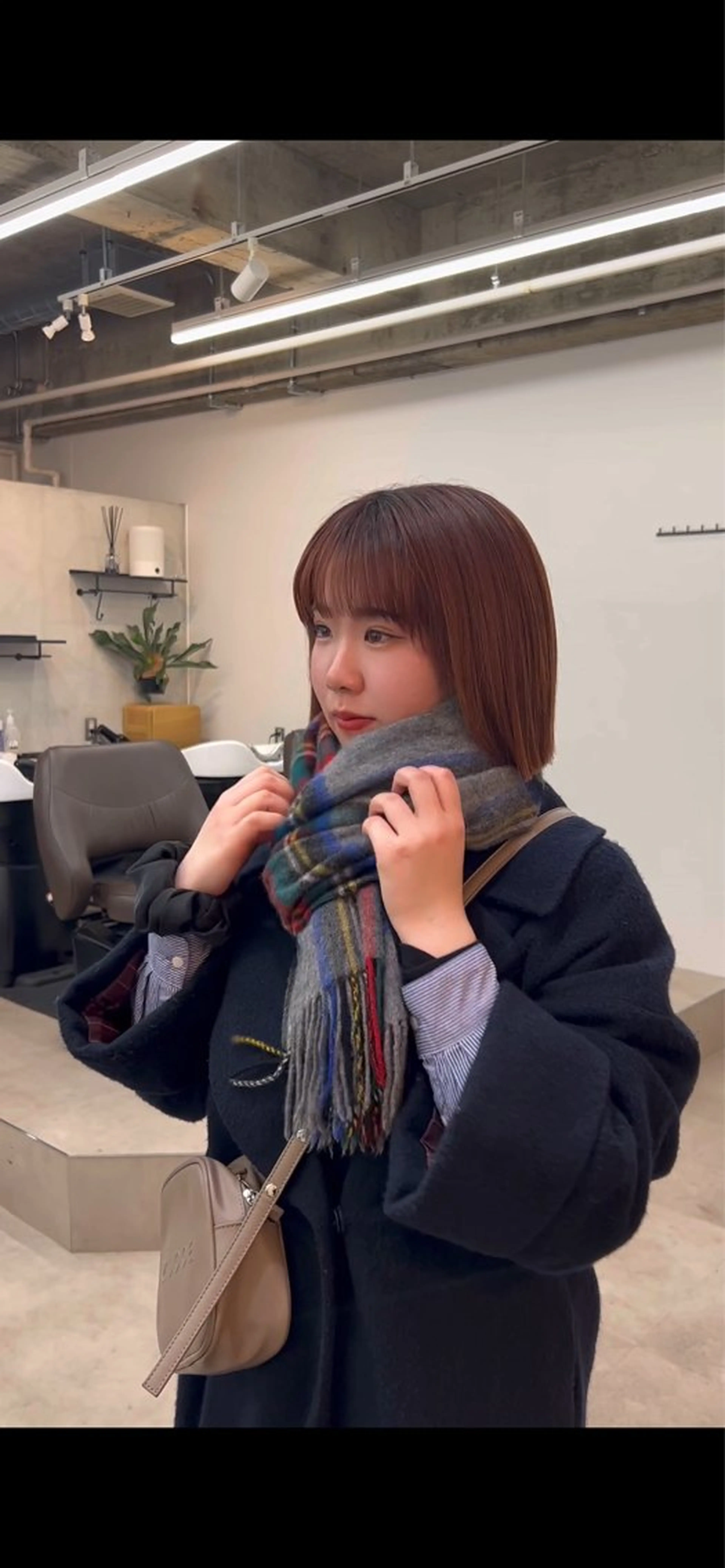 ショート SCEN所属・田中 千尋のヘアスタイル