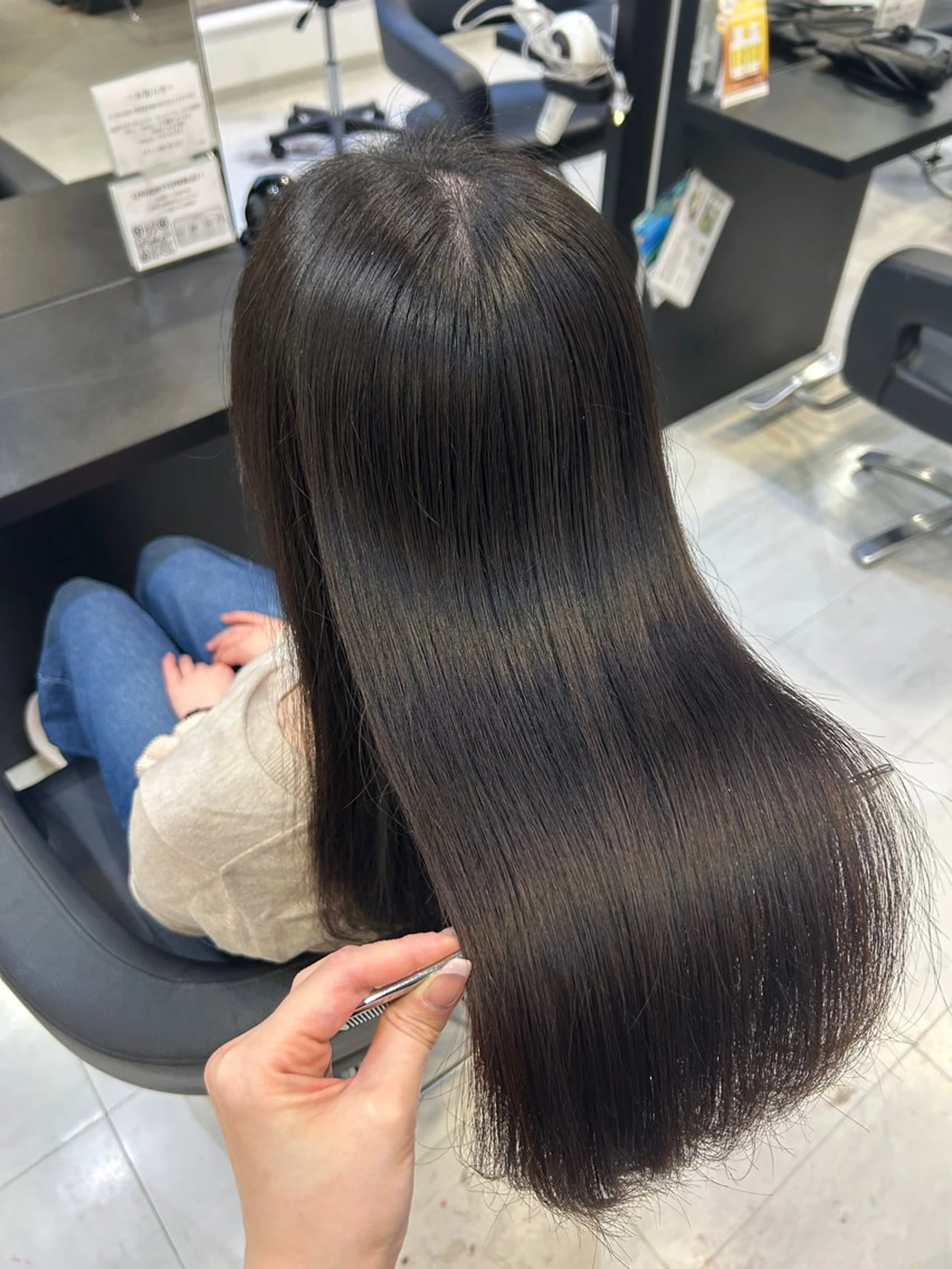 ロング トリートメント MEKI 𓃠‪のヘアスタイル