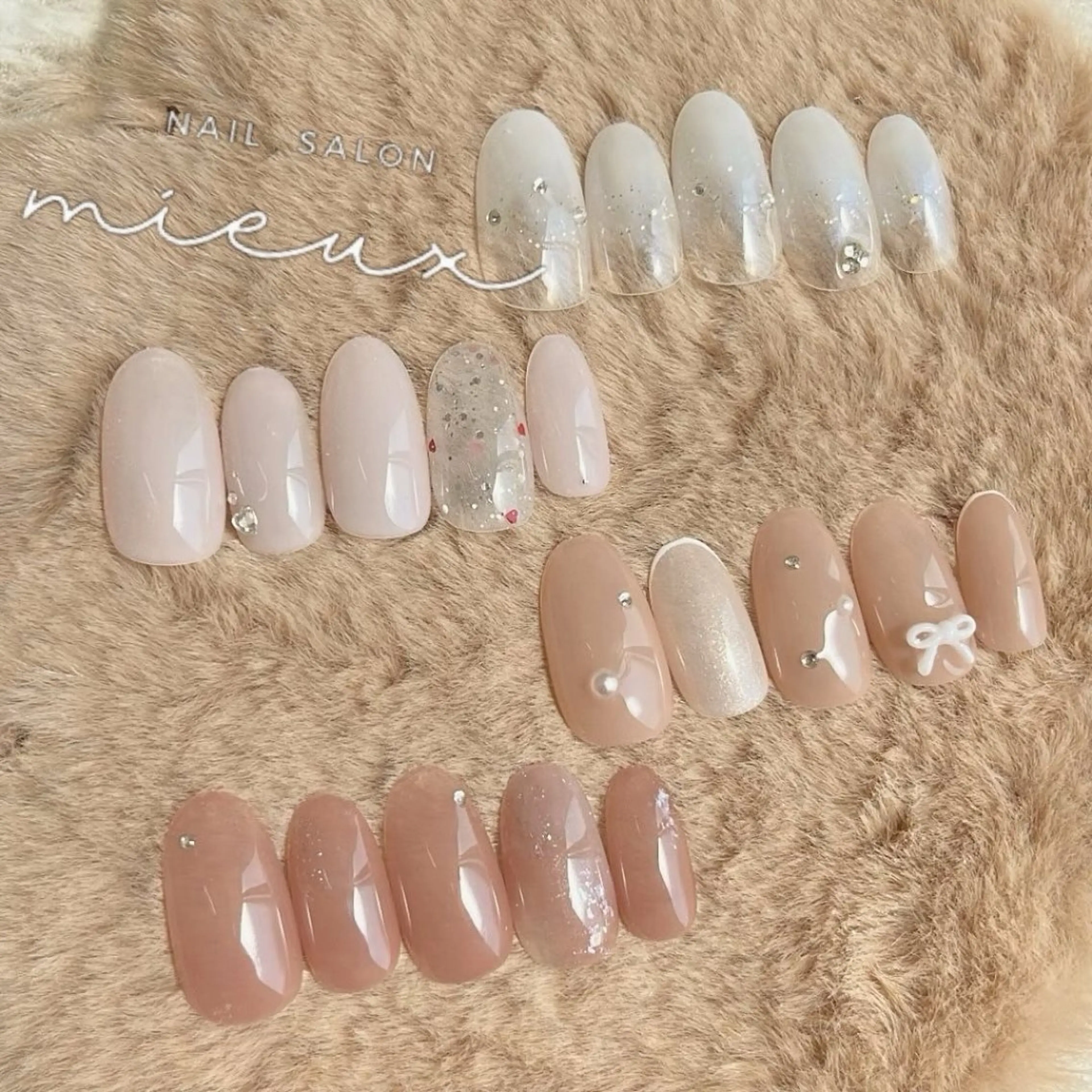 ネイル ハンドネイル mieux ariiiのネイルデザイン