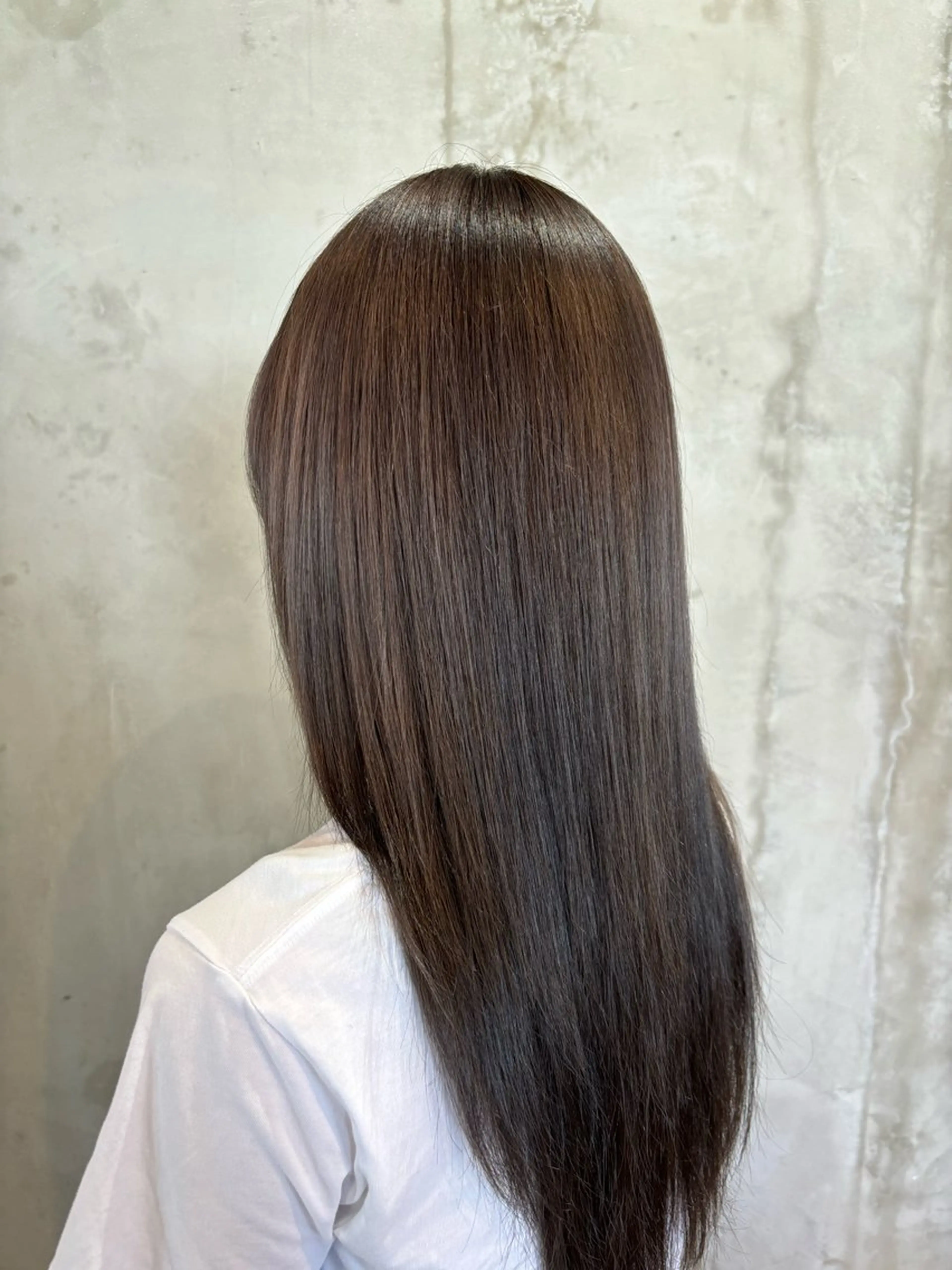 カラー ブラウンカラー 透明感カラー ヘアカラー ‪‪❤︎‬韓国レイヤ ー❤︎/saraのヘアスタイル
