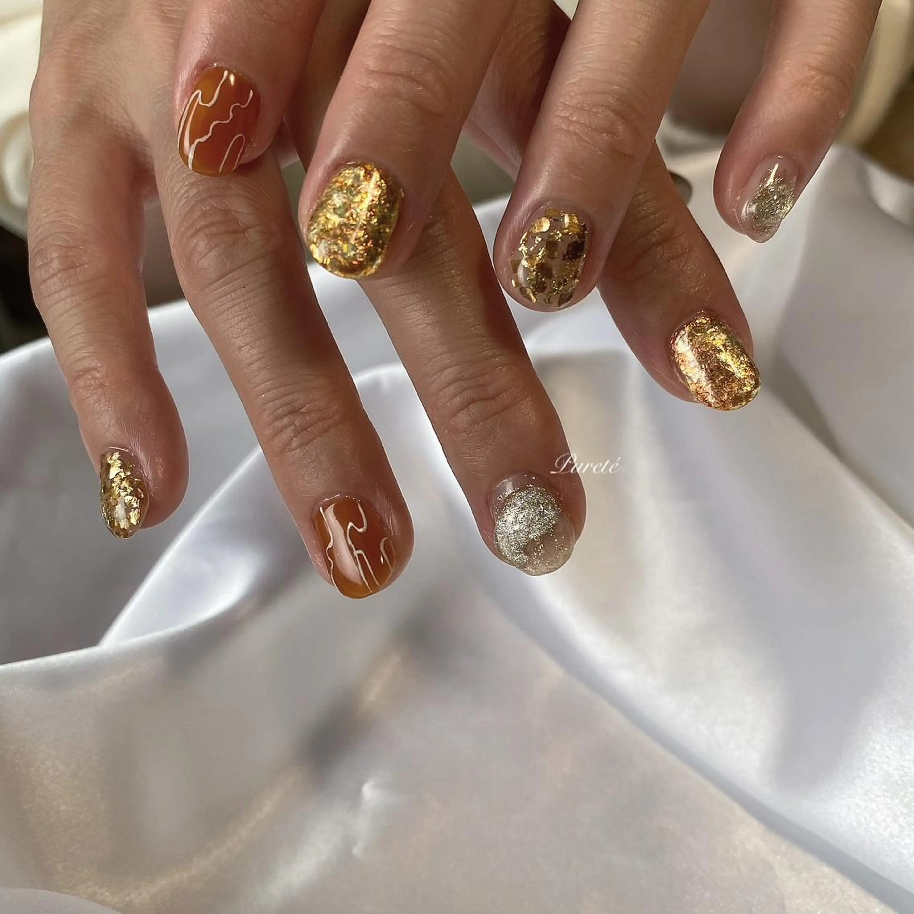 ネイル ハンドネイル nailsalon Puretéのネイルデザイン