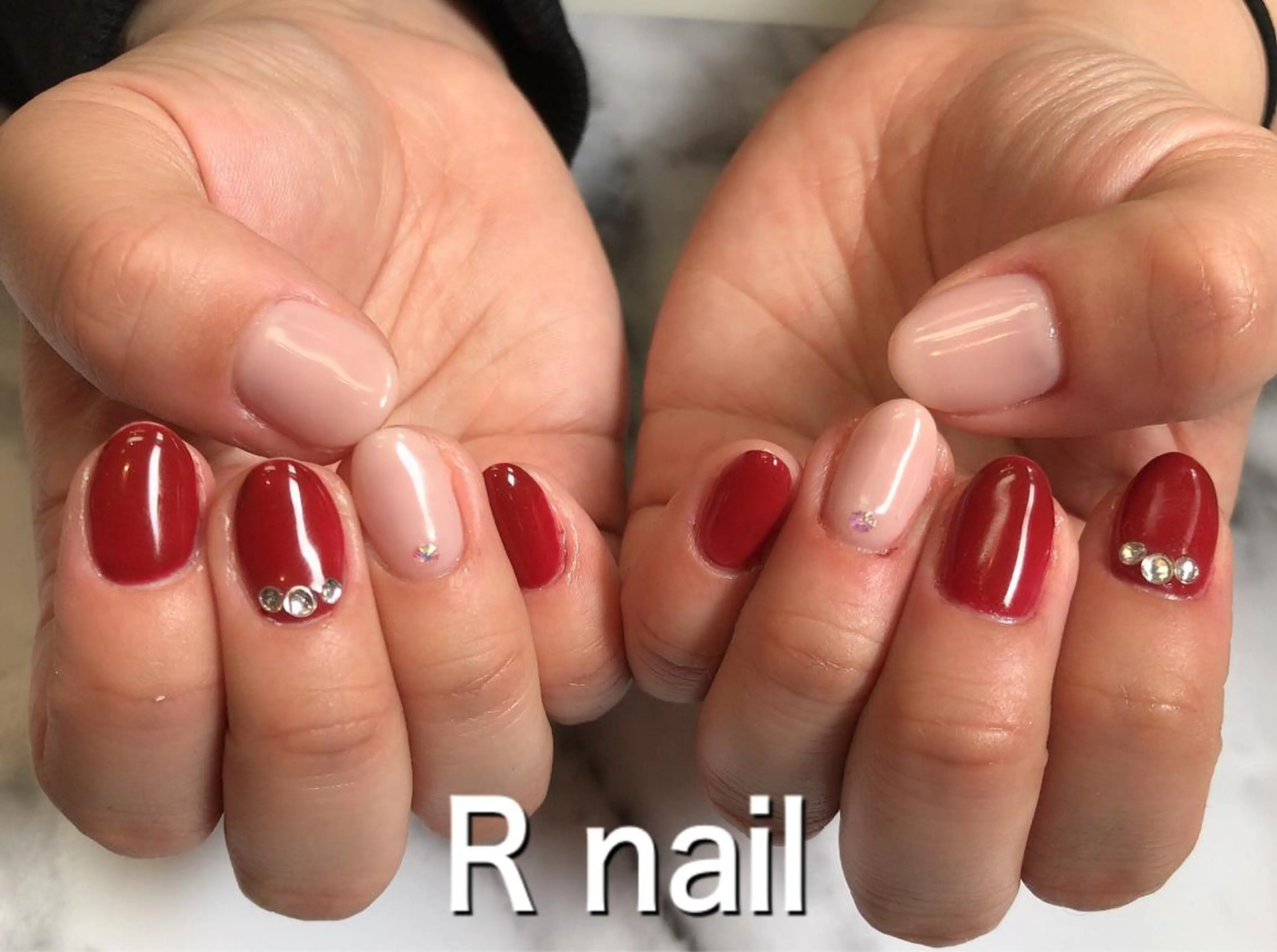 ネイル ブライダルネイル SUN&MOON所属・SUN&MOON REOのネイルデザイン