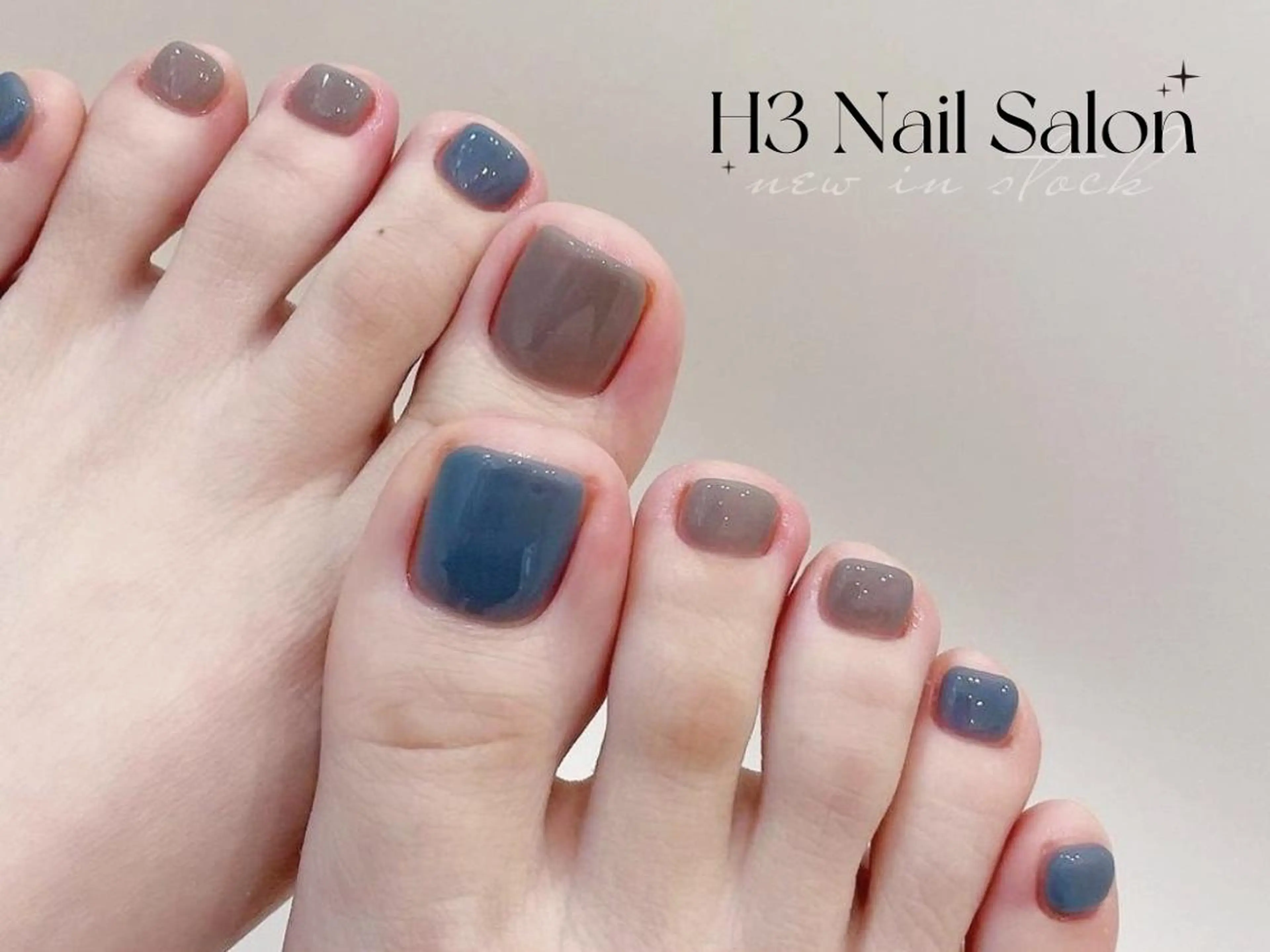 ネイル フットネイル H3 ネイル サロンのネイルデザイン