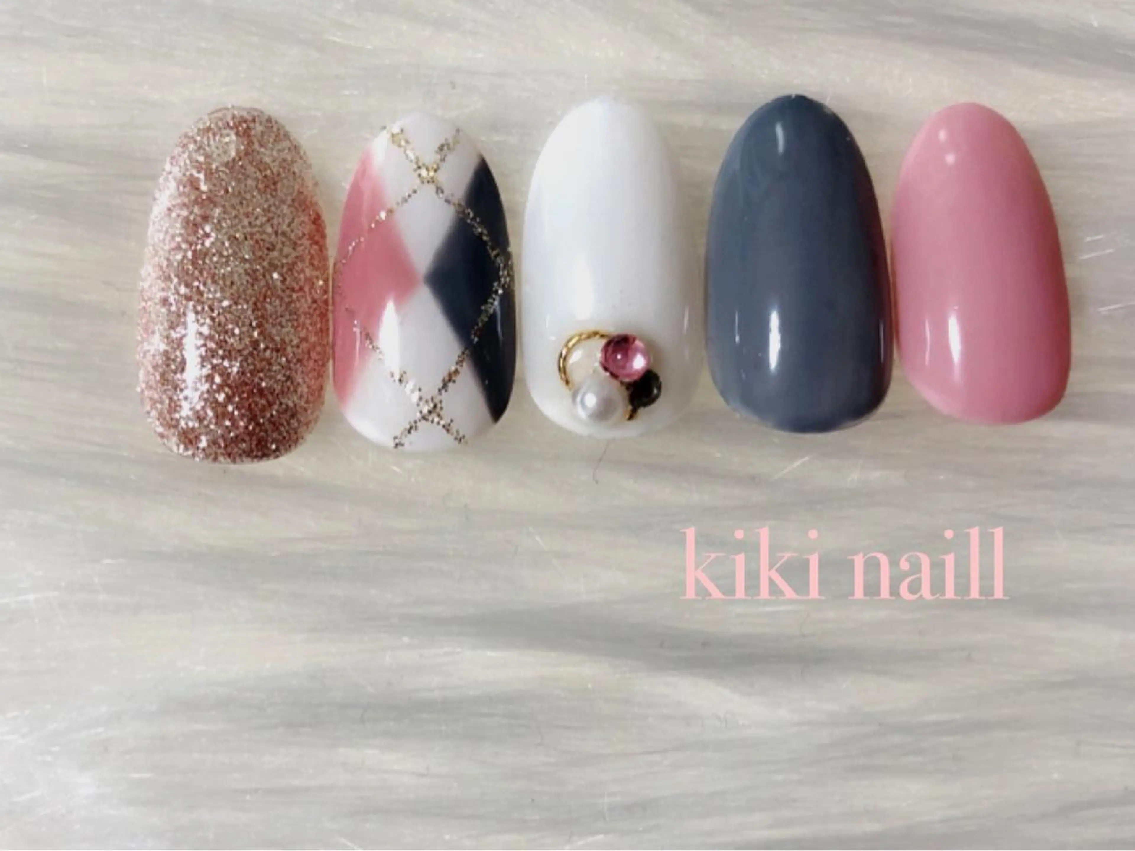 ネイル kiki nail 二子玉川のネイルデザイン