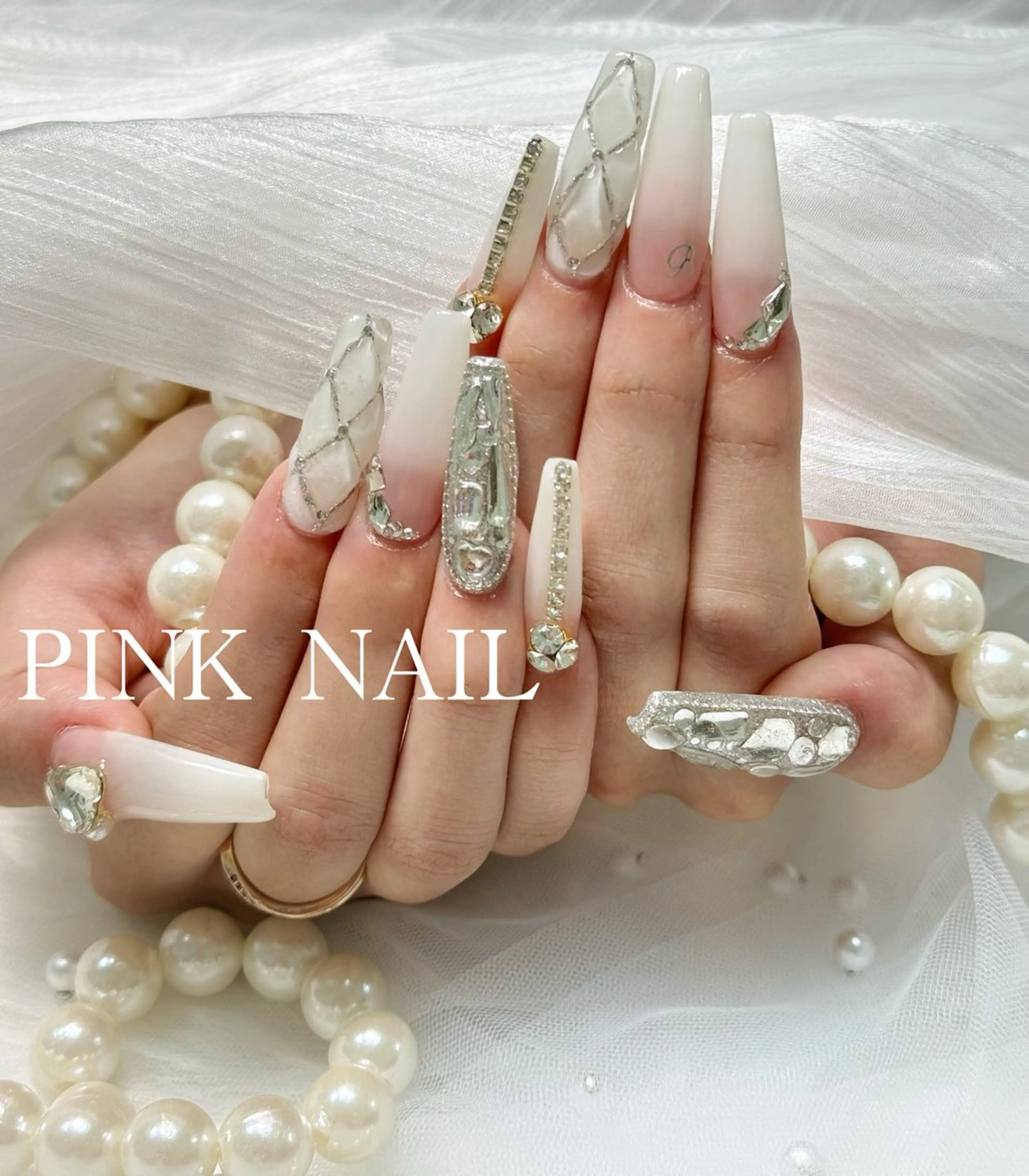 ネイル pink nailのネイルデザイン