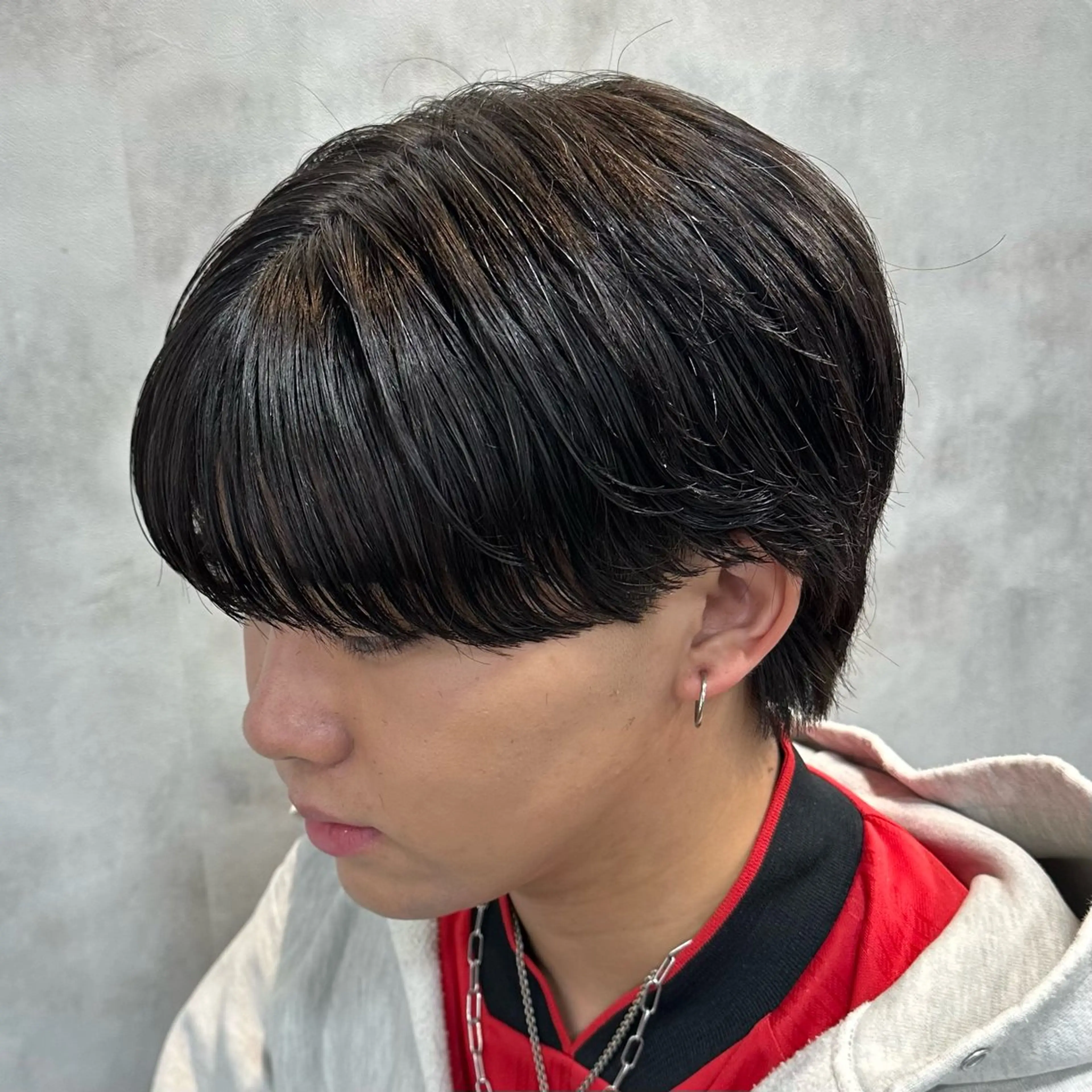 ショート パーマ メンズ マッシュ メンズパーマ シースルーマッシュ メンズショート ショートヘア カット パーマ メンズウルフ特化🐺 🔥長山耕大🔥のヘアスタイル