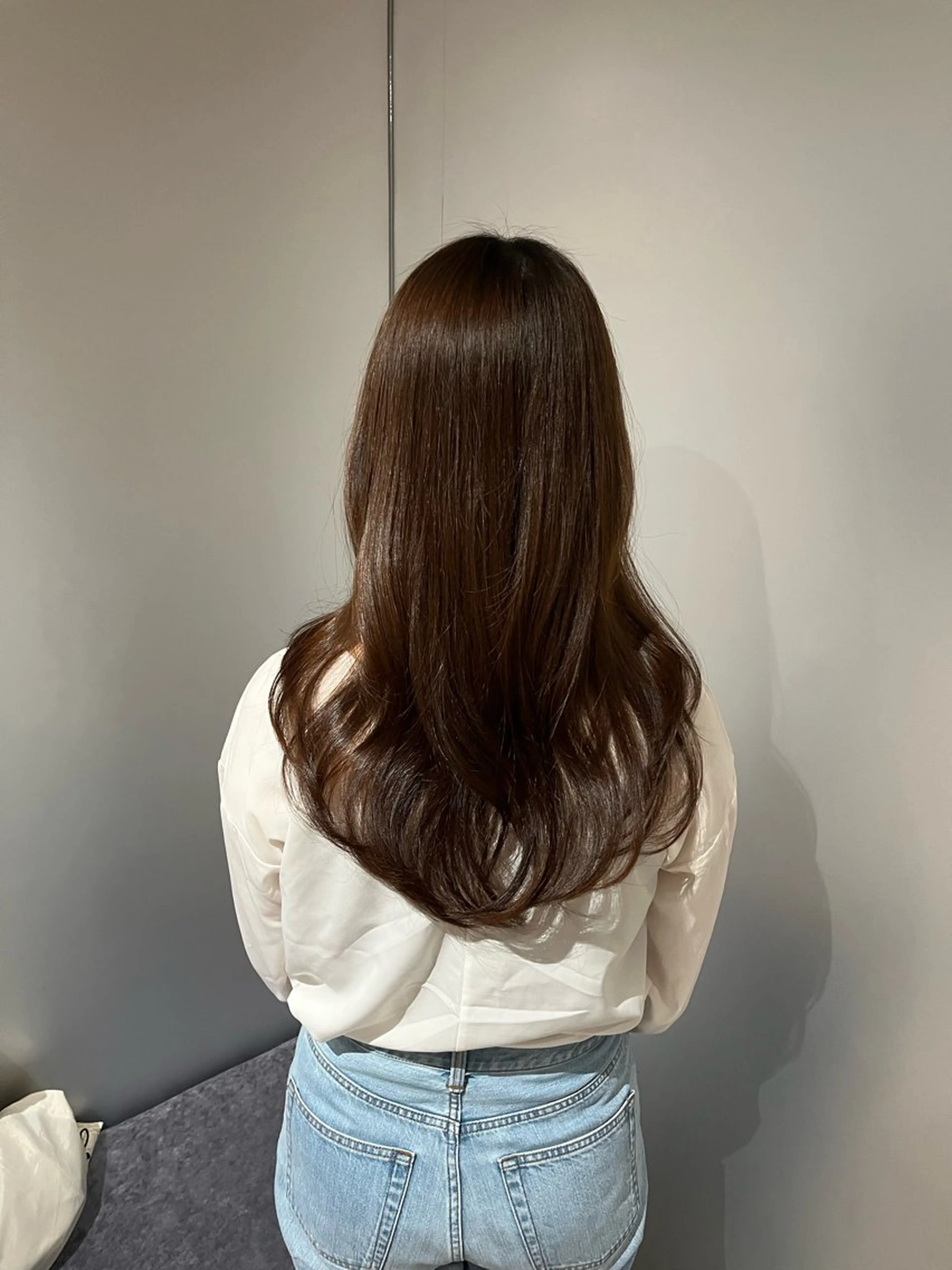 ロング 髪質改善×韓国 レイヤー ひかるのヘアスタイル