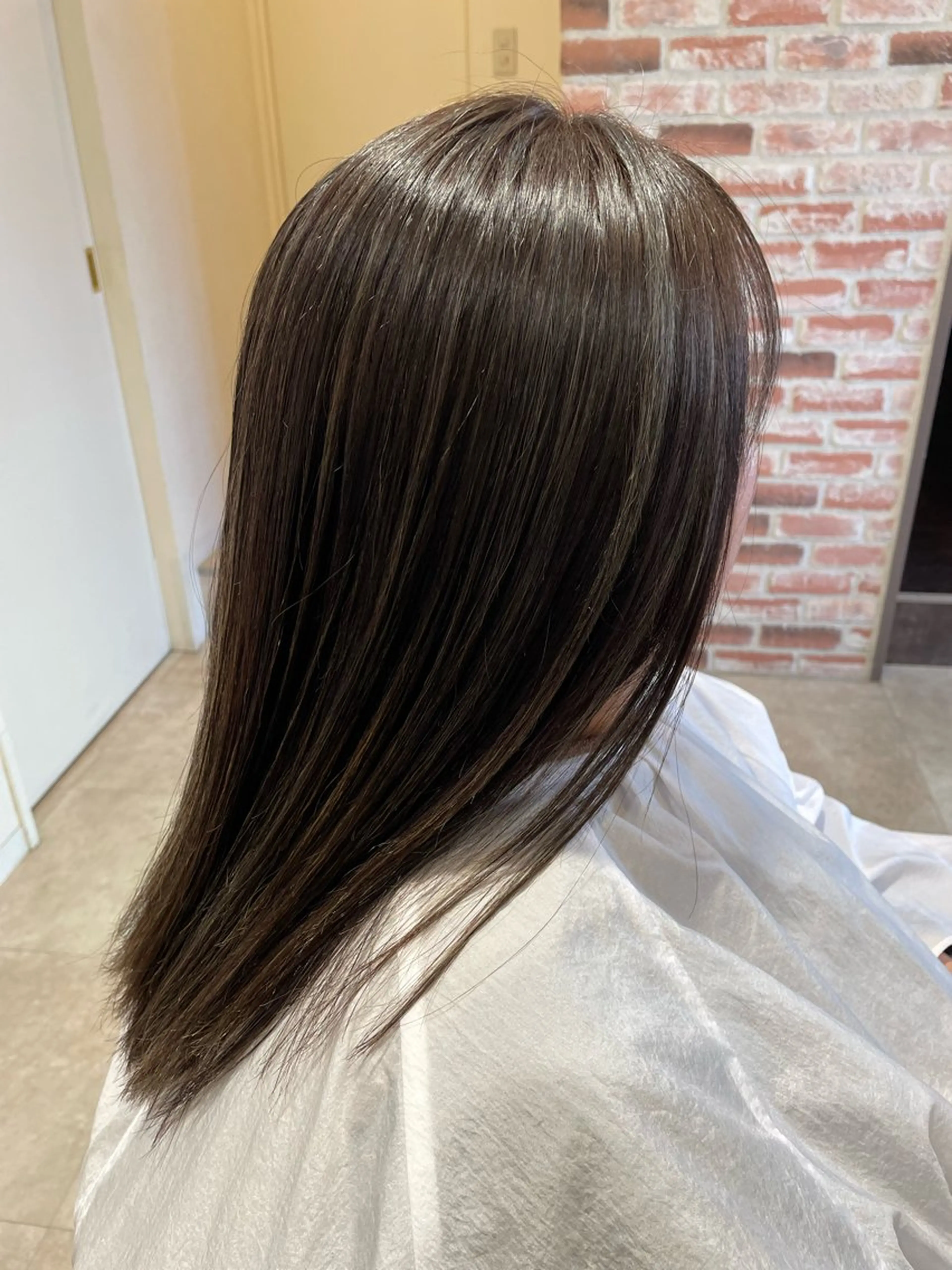セミロング カラー ハイライトカラー ハイライト YUSICA  所沢 イマムラ✳︎✴︎のヘアスタイル