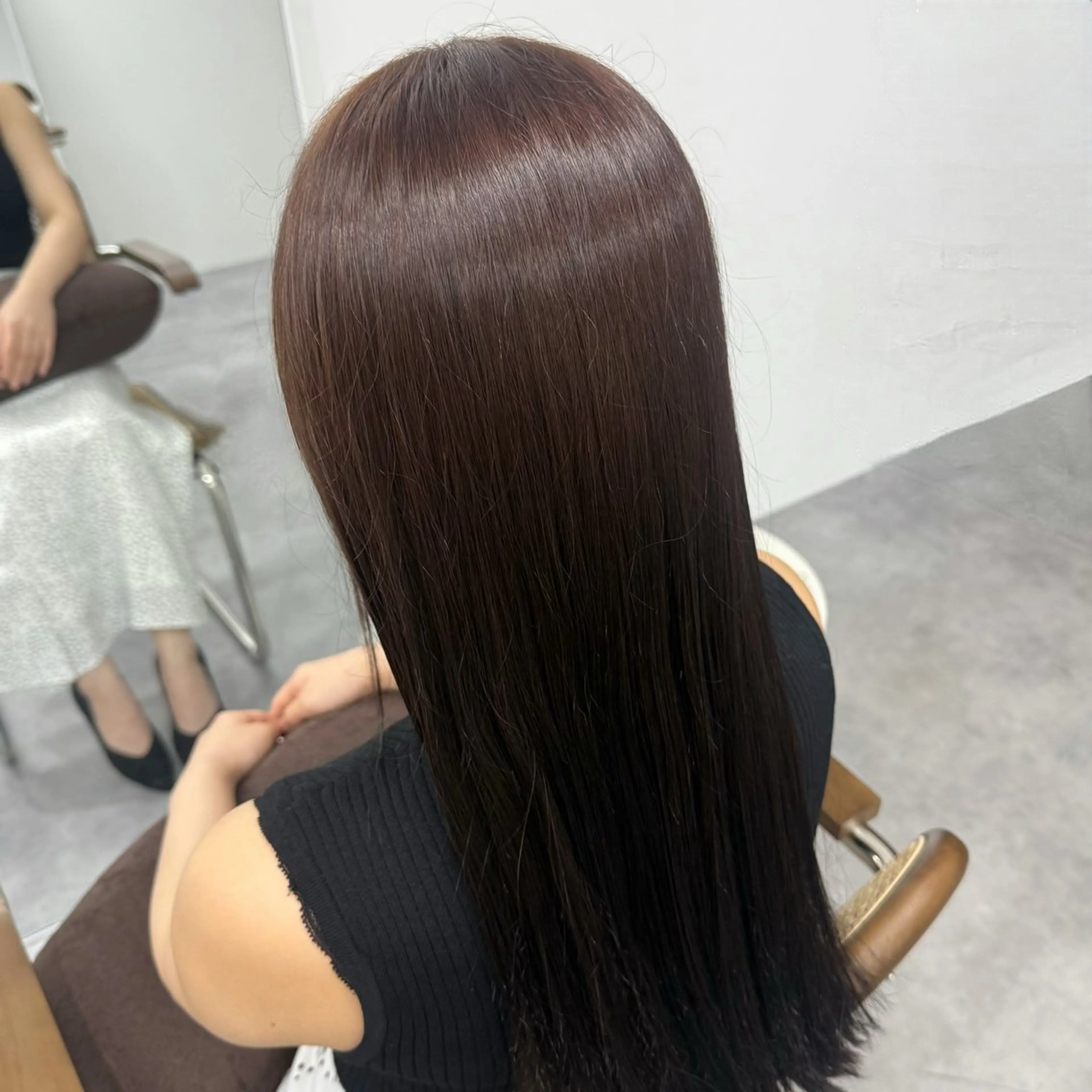 カラー 蔵田 唯のヘアスタイル